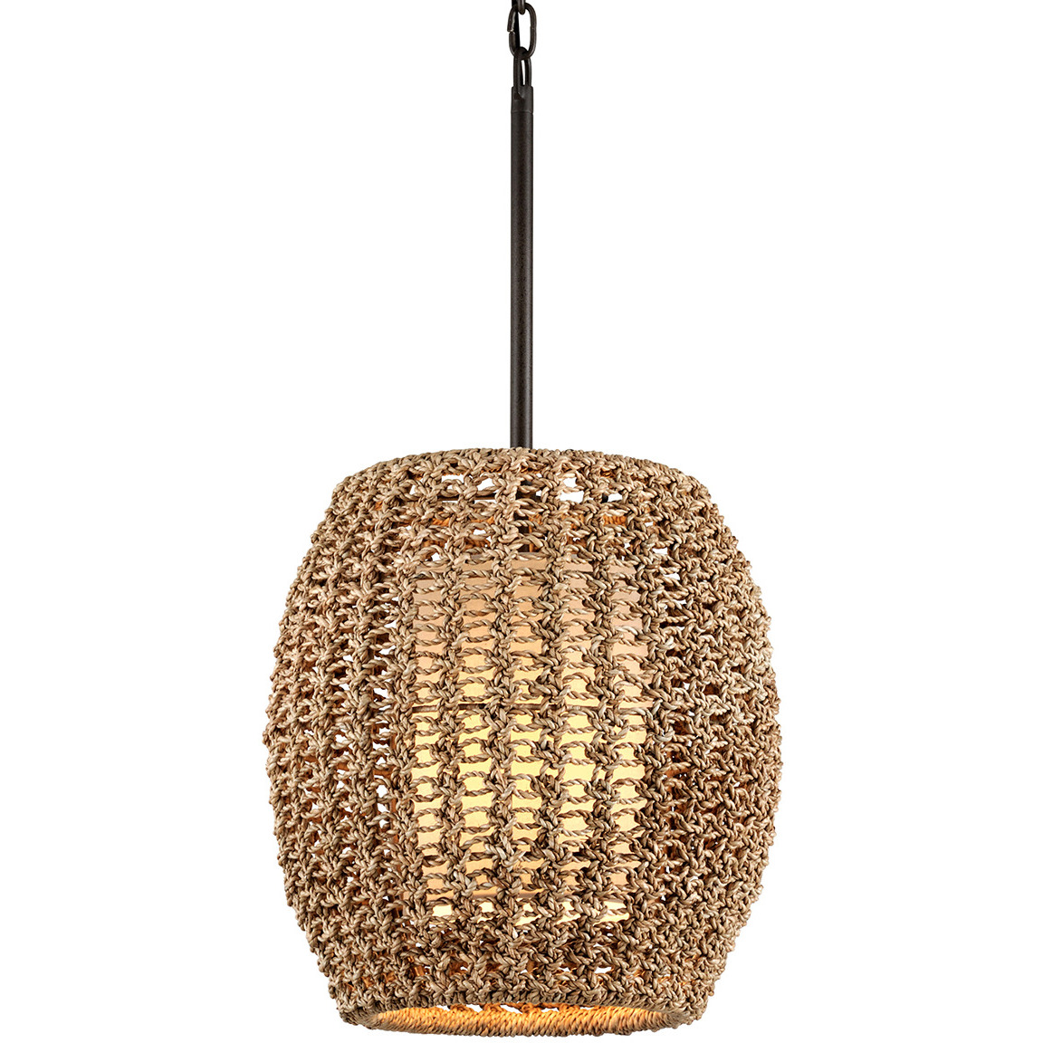 Conga 1 Light 17 inch Bronze Pendant Ceiling Light