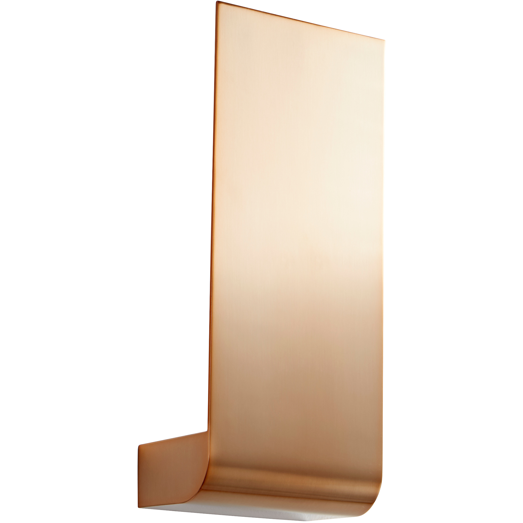 Halo 1 Light 5.5 inch Satin Copper Sconce Wall Light