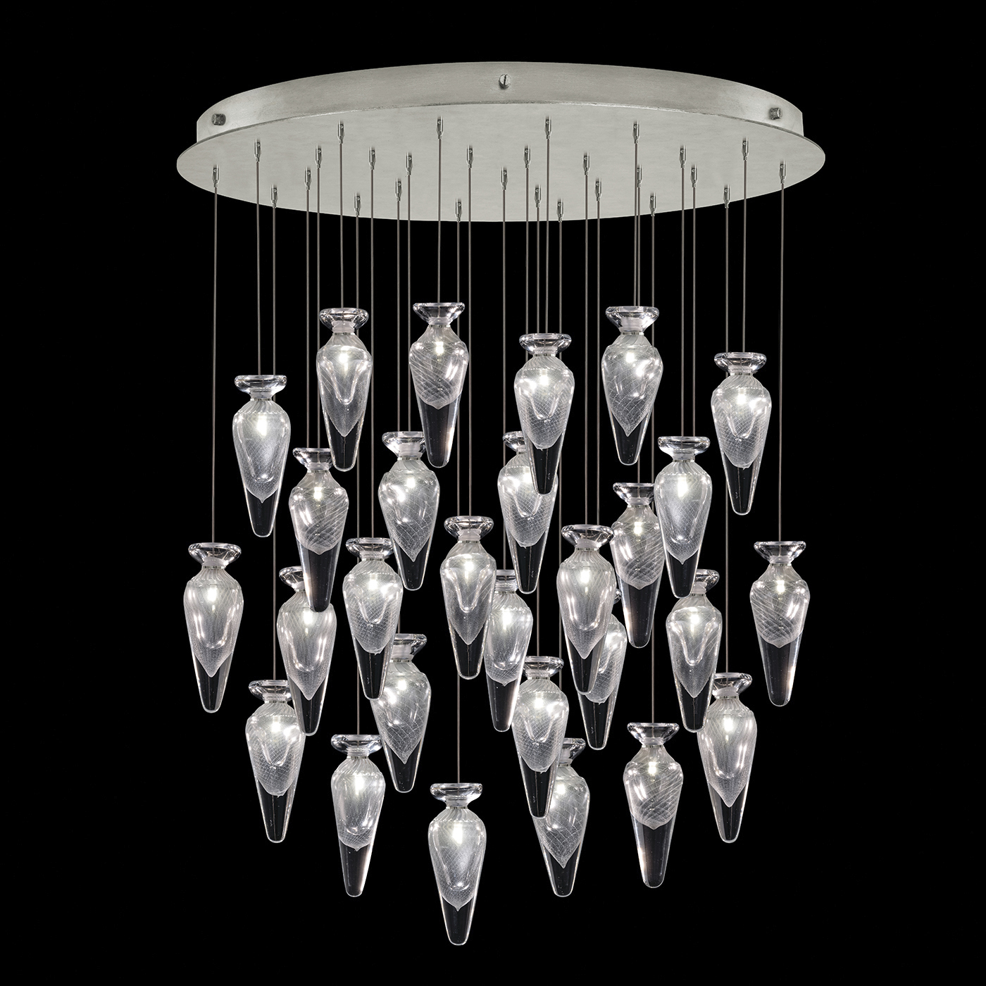 Essence 28 Light 32 inch Silver Pendant Ceiling Light