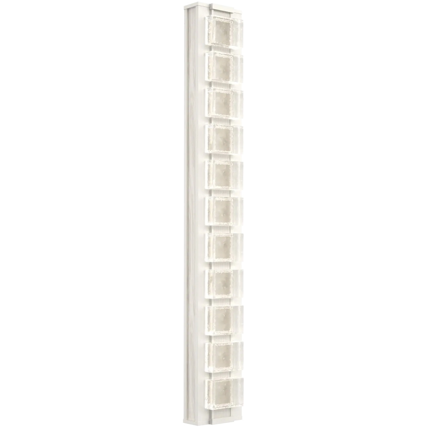 Tessera LED 5.1 inch Salt White with Dark Oak Sconce Wall Light