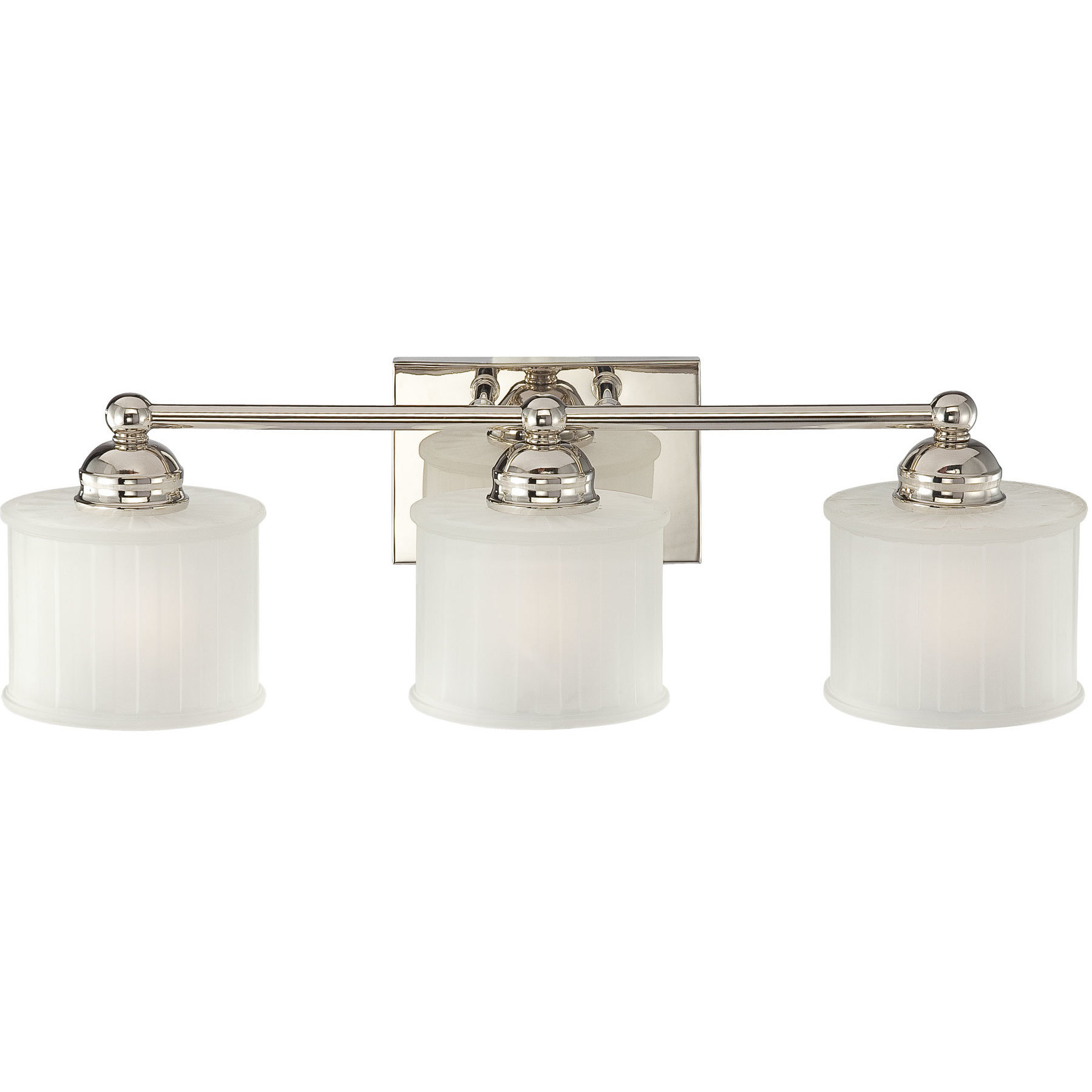 1730 Series 3 Light 23.75 inch Polished Nickel Bath Light Wall Light