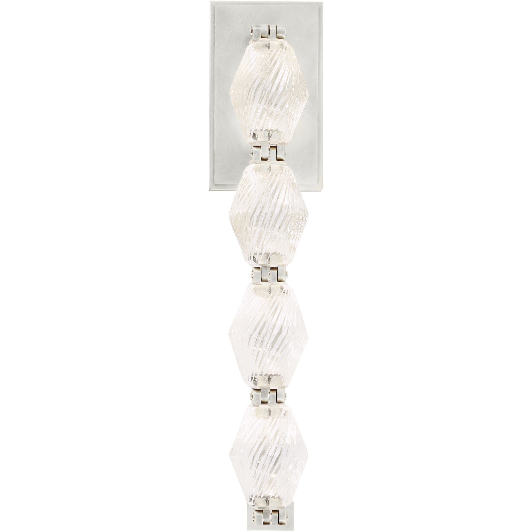 Sean Lavin Collier LED Polished Nickel ADA Wall Sconce Wall Light, Integrated LED