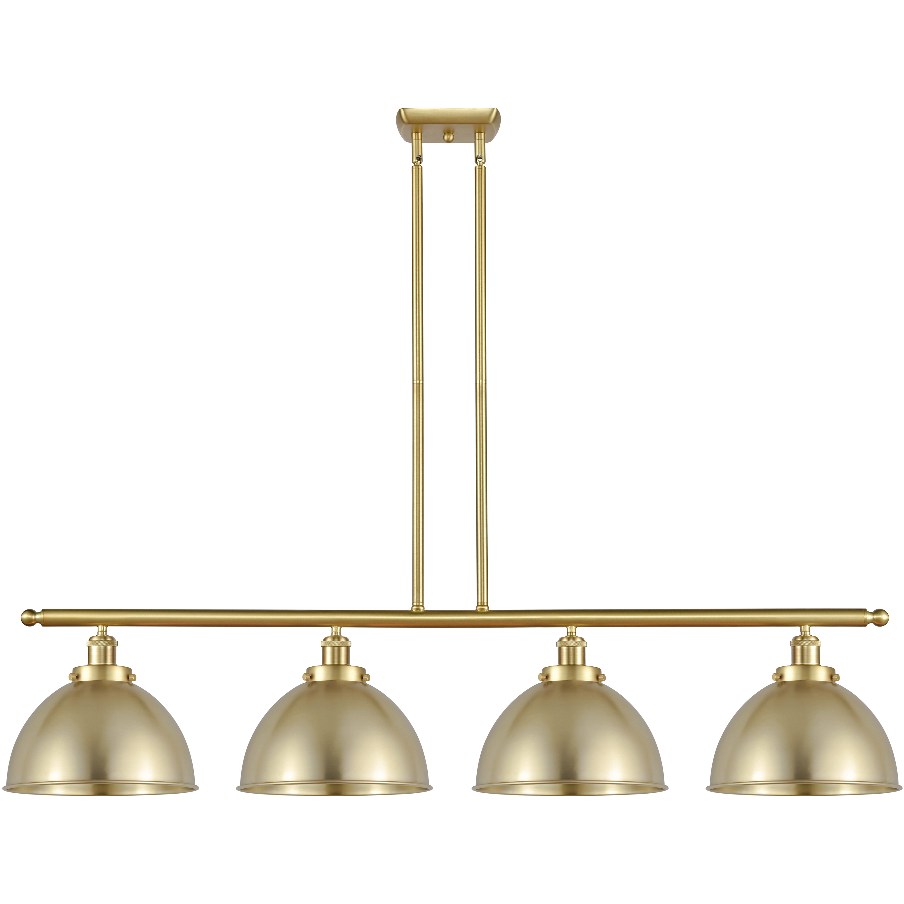 Ballston Urban LED 48.13 inch Satin Gold Island Light Ceiling Light