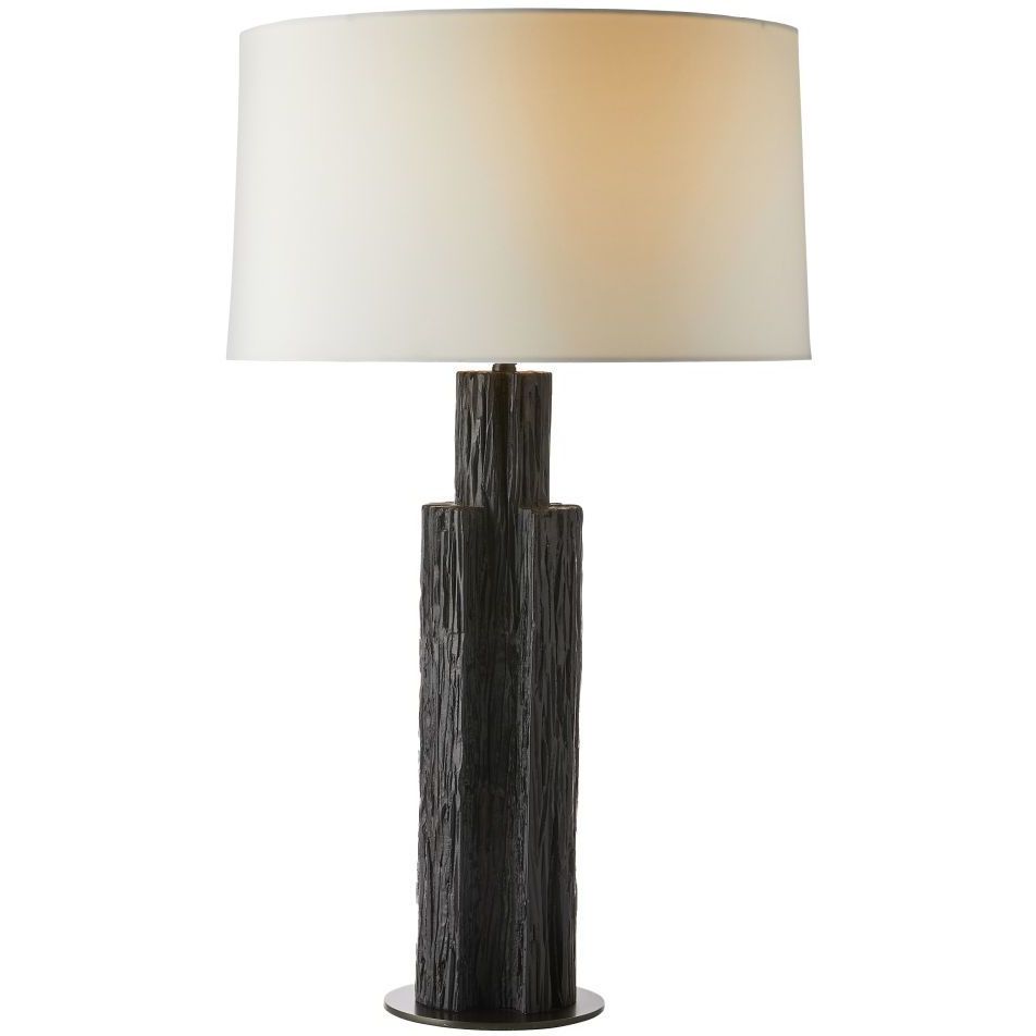 Eris 150 watt Ebony Table Lamp Portable Light