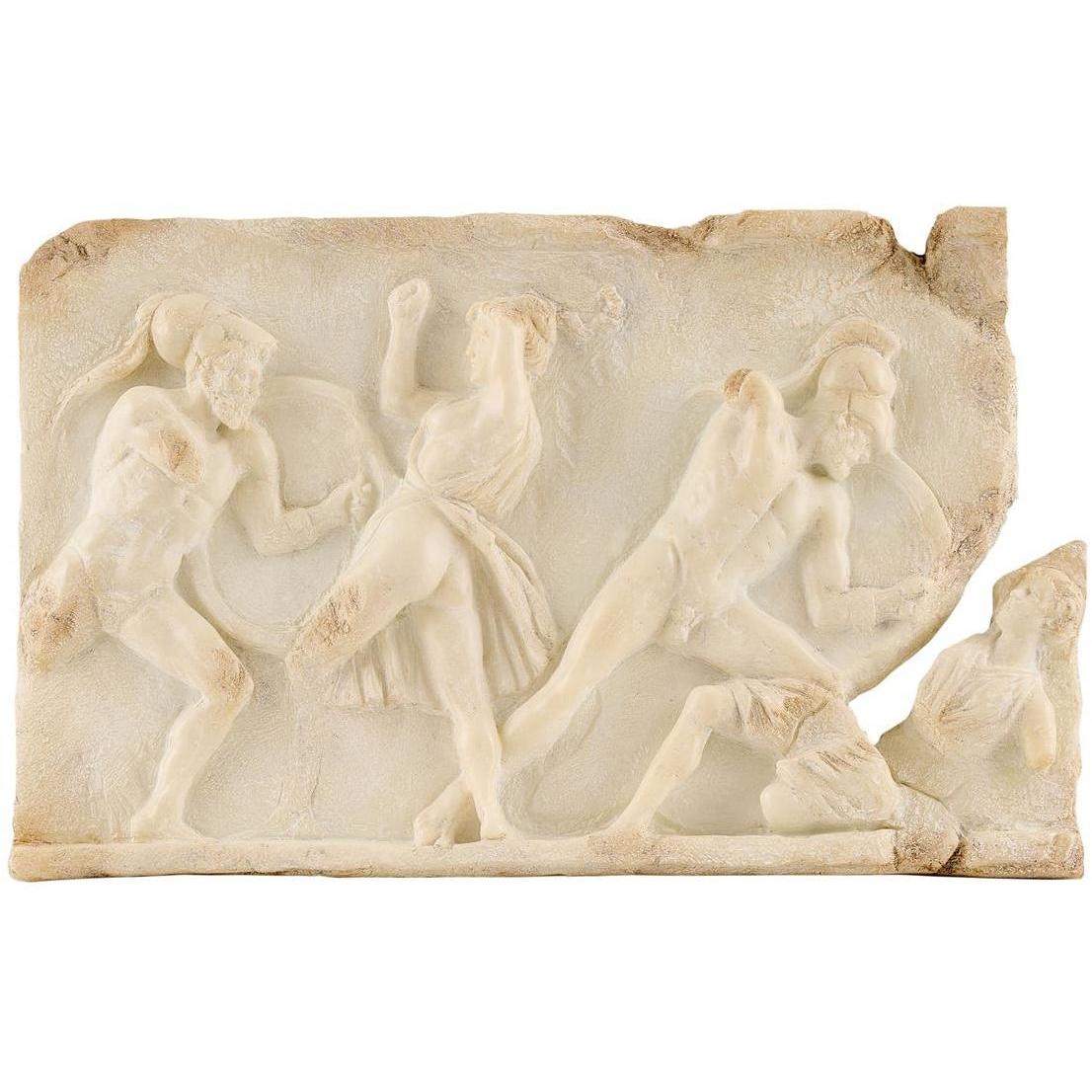 Greek Relief Wall D&eacute;cor