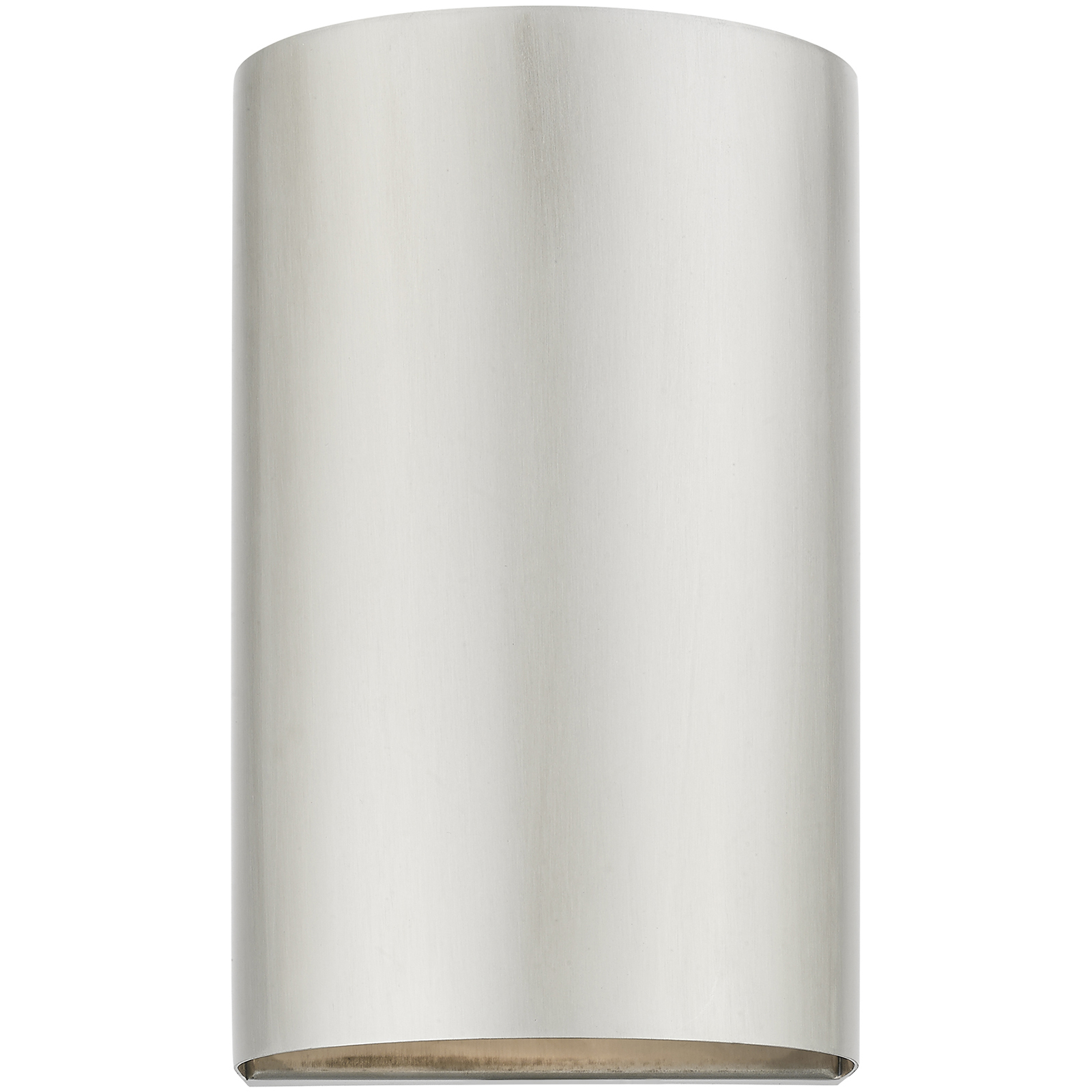 Bond 1 Light 7 inch Brushed Nickel Outdoor / Indoor Small Sconce, Small