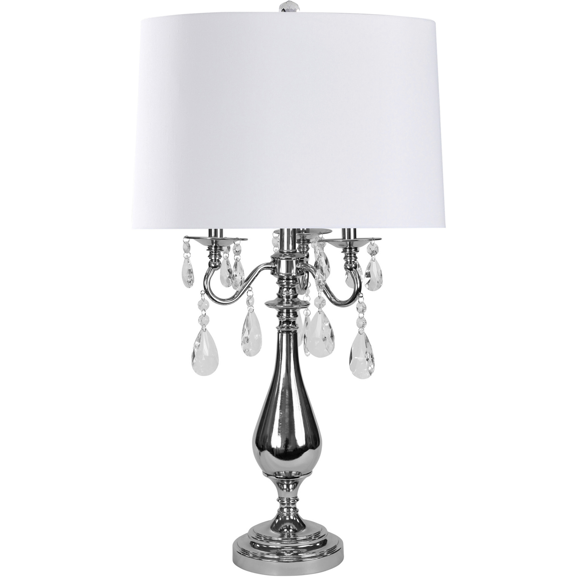Jane 30.25 inch 60 watt Plated Nickel Table Lamp Portable Light