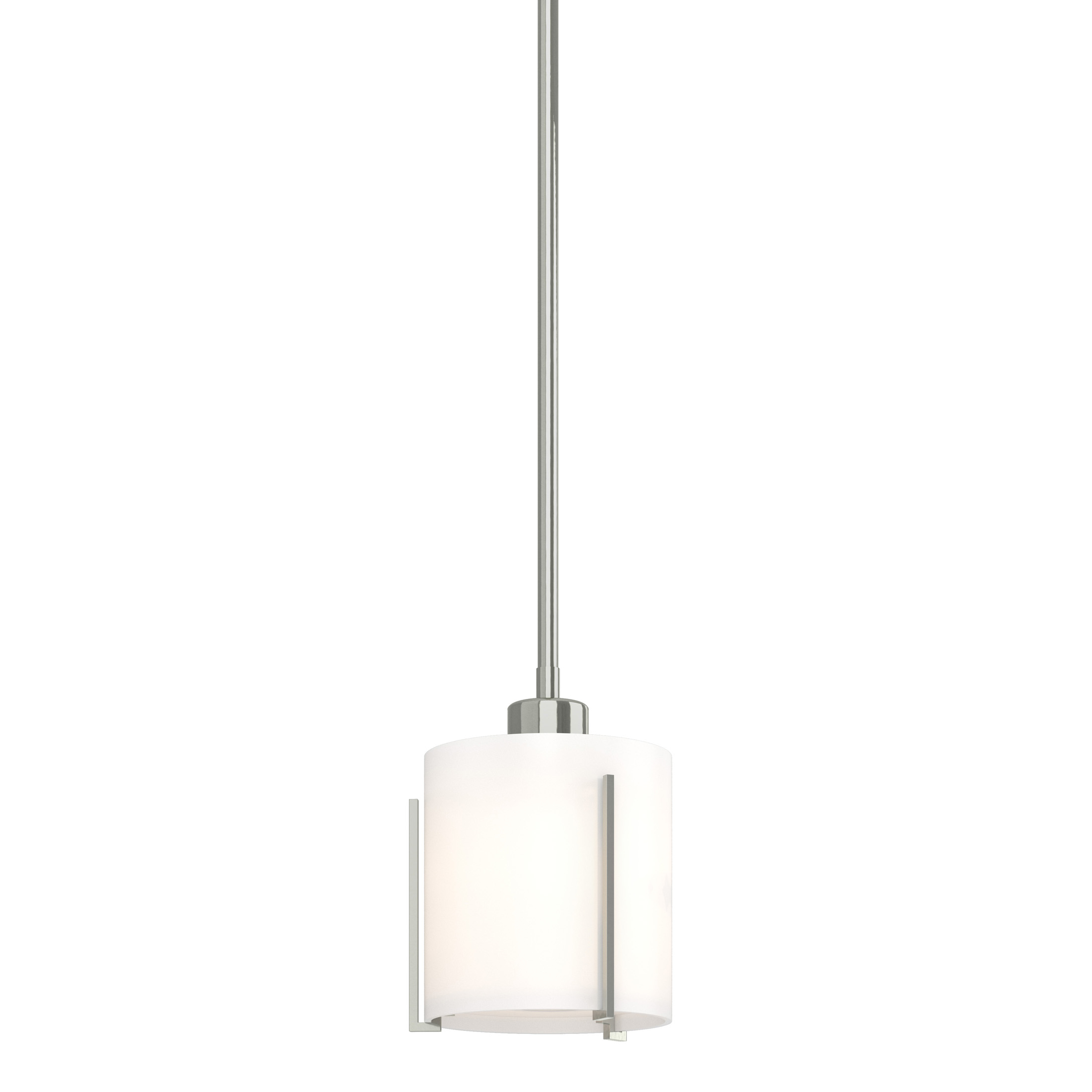 Exos 1 Light 6 inch Sterling Mini Pendant Ceiling Light, Small