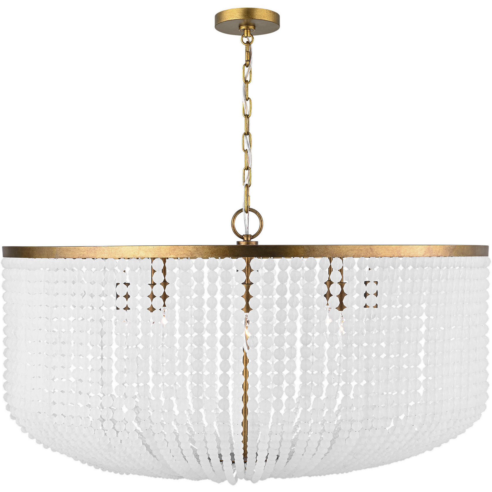 Christiane Lemieux Bellecour 8 Light 24 inch Vintage Gild Chandelier Ceiling Light