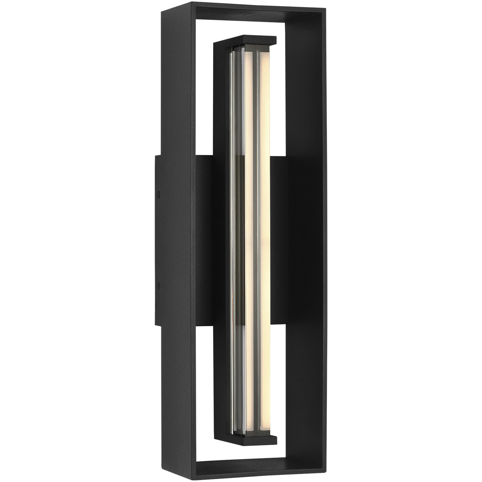 Sean Lavin Abner 16 inch Textured Black Outdoor Wall Lantern