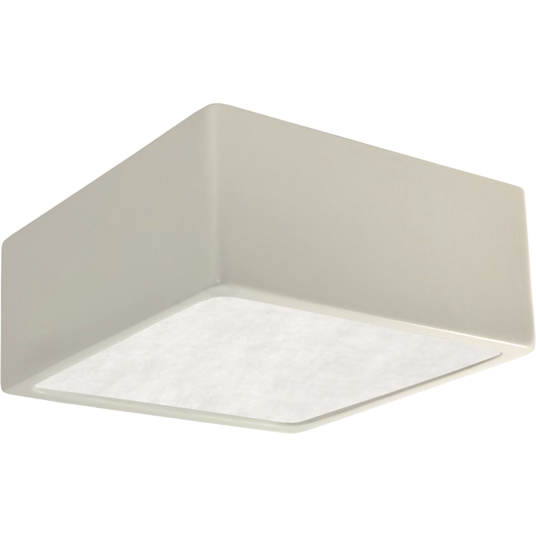 Radiance Collection LED 8.25 inch Gloss Black Flush-Mount Ceiling Light