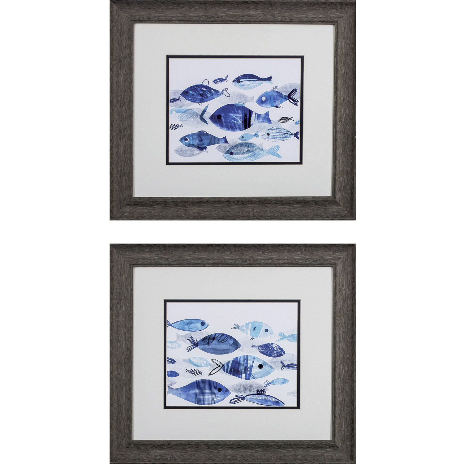 Waterside Blue Framed Art, Propac