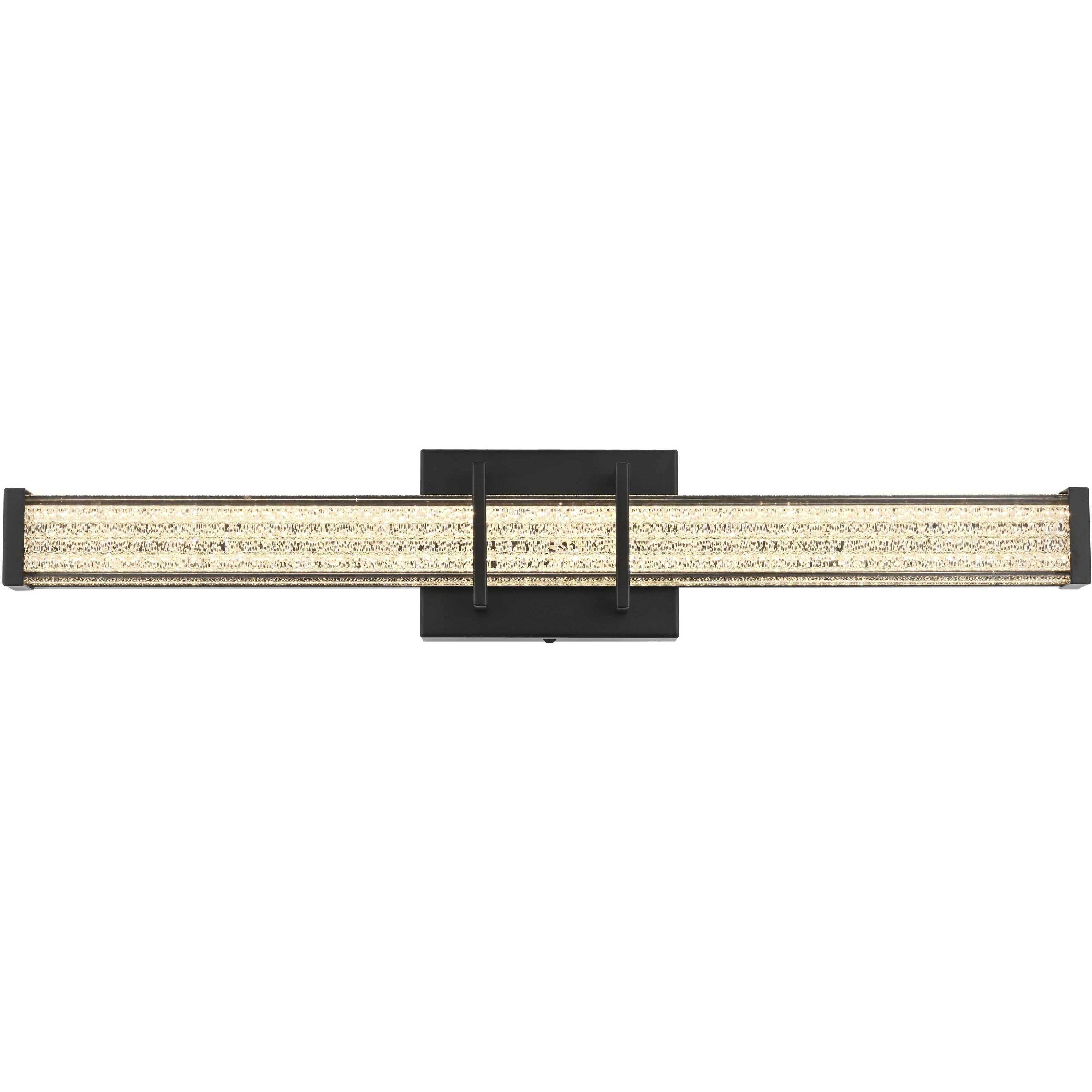Ivaan 1 Light 24 inch Black Wall Sconce Wall Light