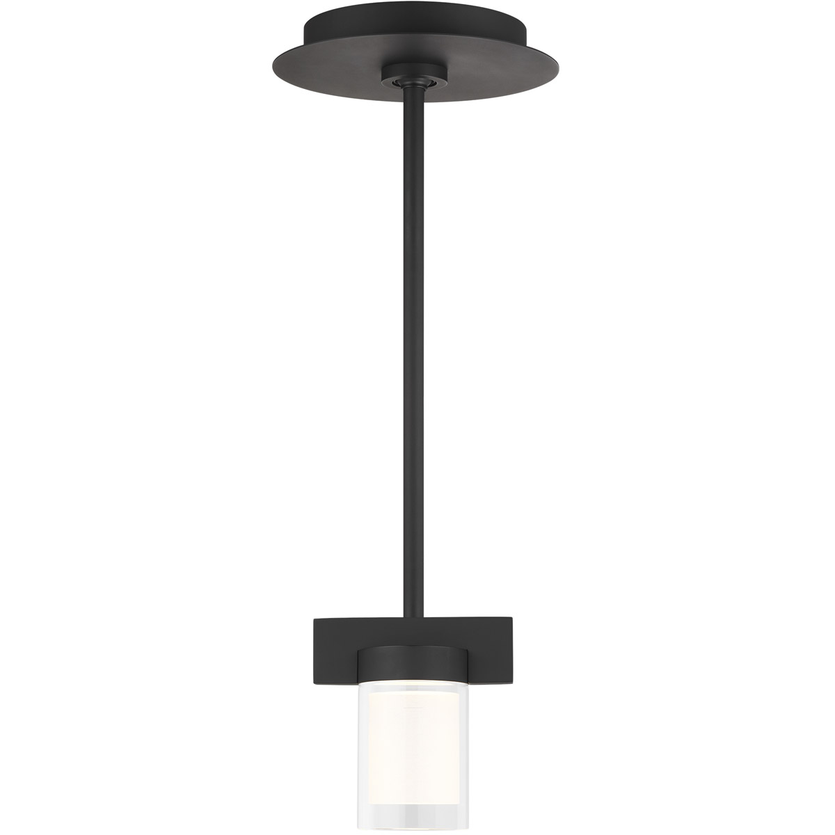 Kelly Wearstler Esfera LED 2.5 inch Nightshade Black Pendant Ceiling Light in 277V, Integrated LED