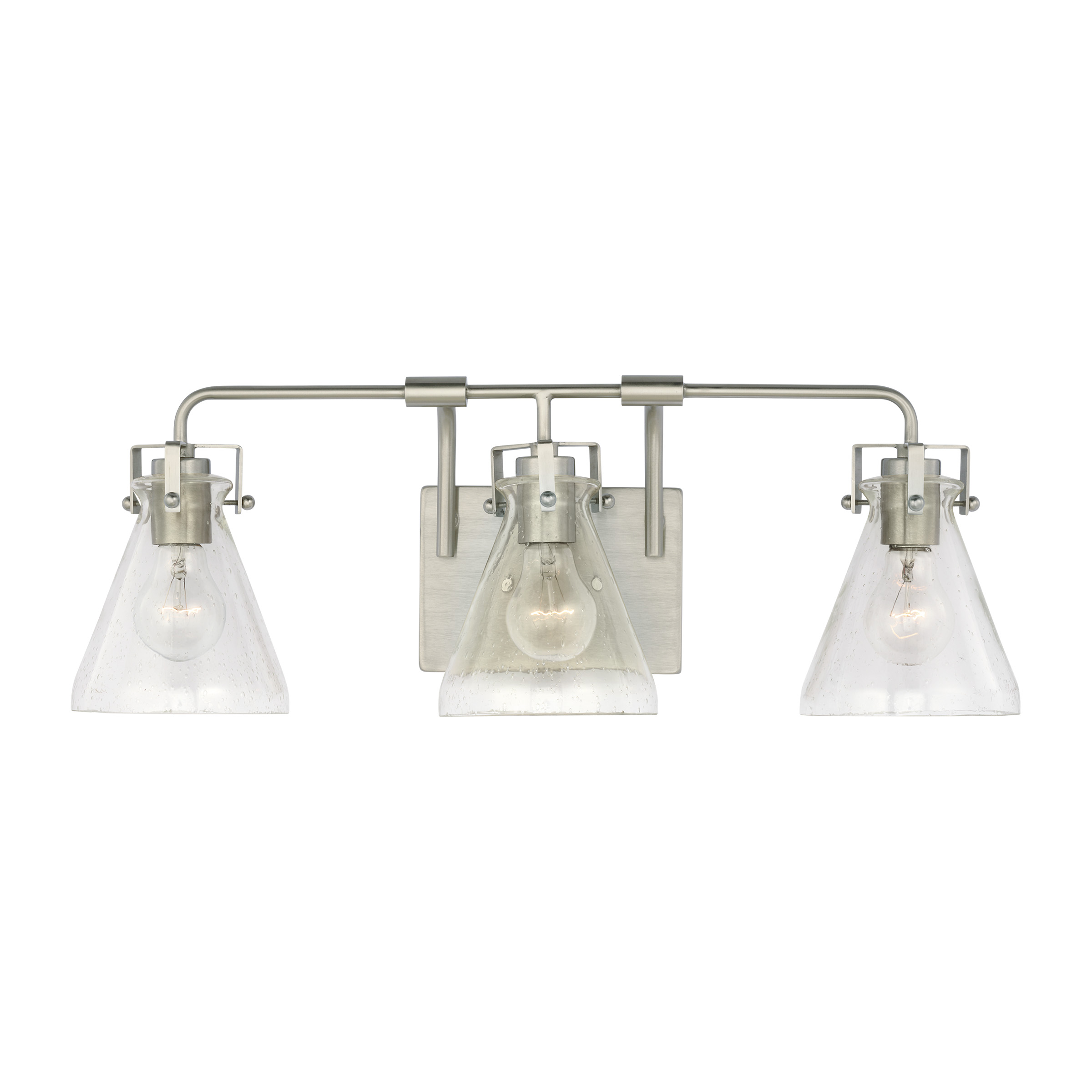 Jaden 3 Light 24 inch Brushed Nickel Bath Vanity Wall Sconce Wall Light