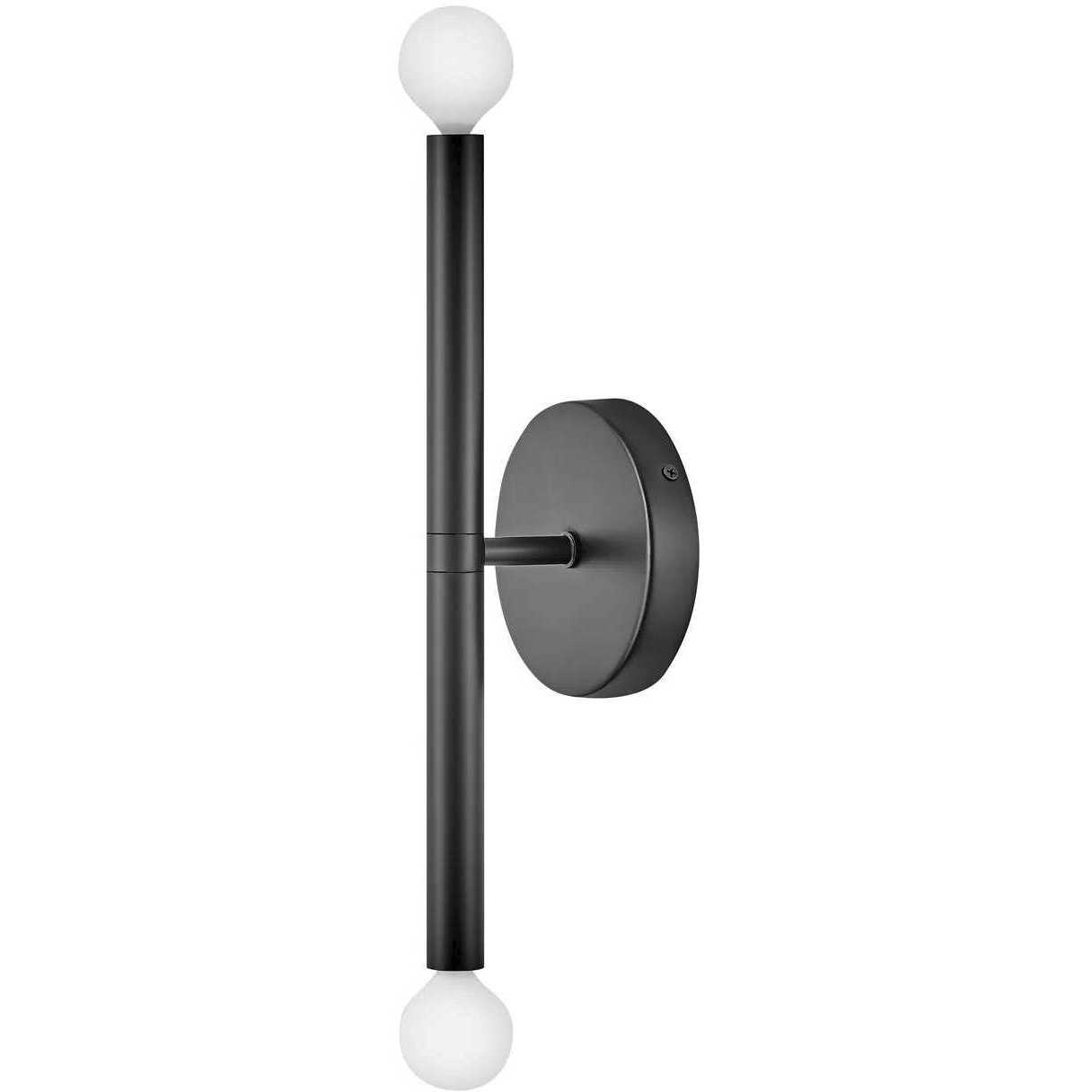 Millie LED 5 inch Black Sconce Wall Light