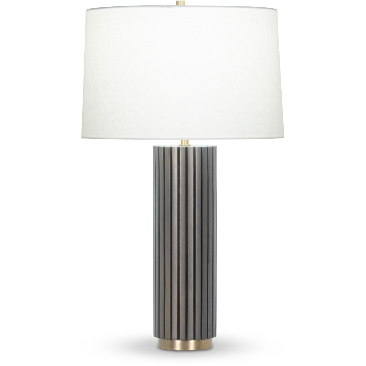 Meredith 26.75 inch 150.00 watt Antique Brass Table Lamp Portable Light