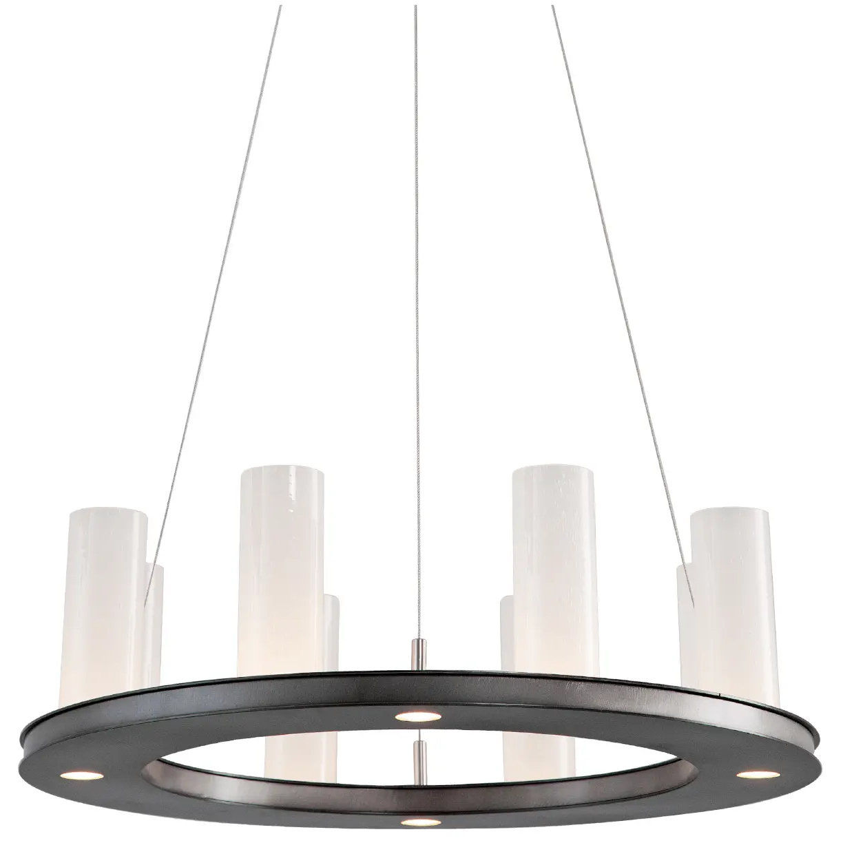 Carlyle Corona LED 23 inch Burnished Bronze Ring Chandelier Ceiling Light