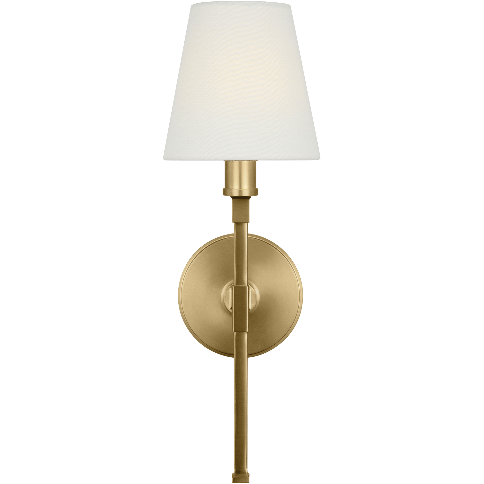 C&M by Chapman & Myers Perth 1 Light 5.5 inch Burnished Brass Sconce Wall Light