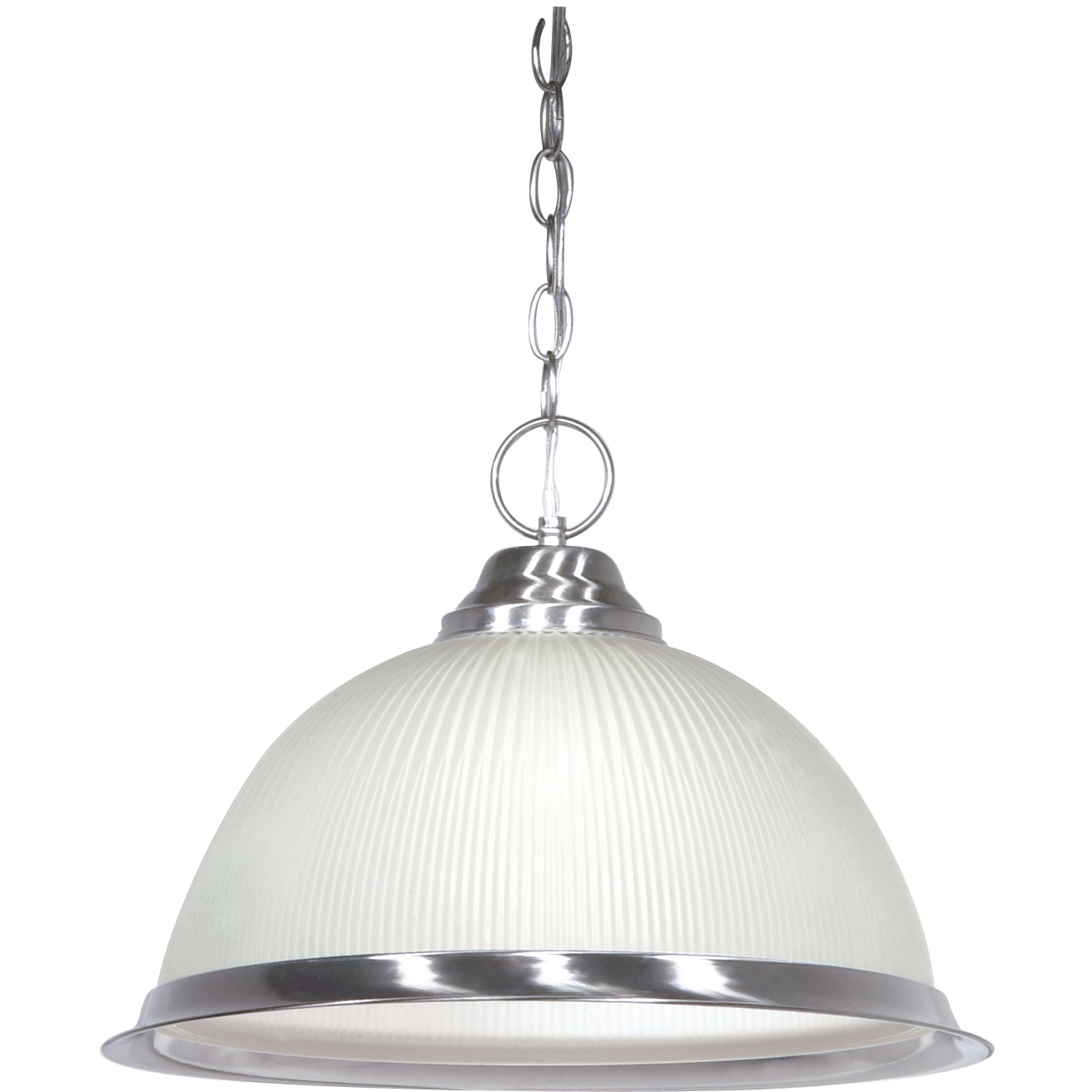 Brentwood 1 Light 15 inch Brushed Nickel Pendant Ceiling Light