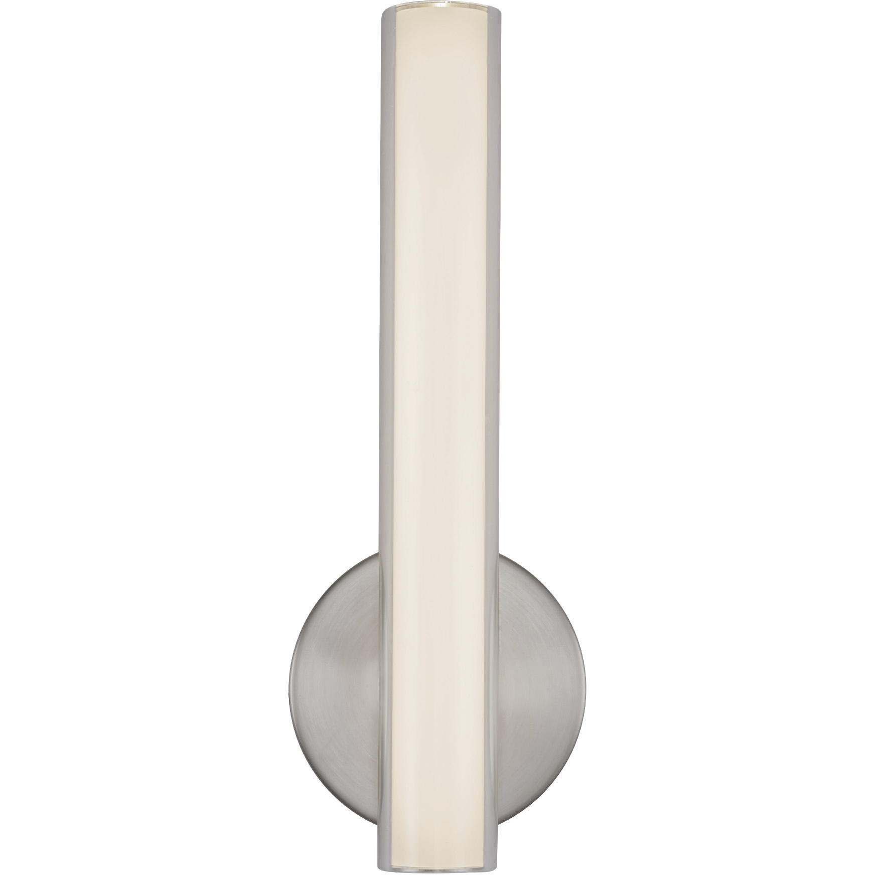 Tole 2 inch Brushed Nickel ADA Wall Sconce Wall Light