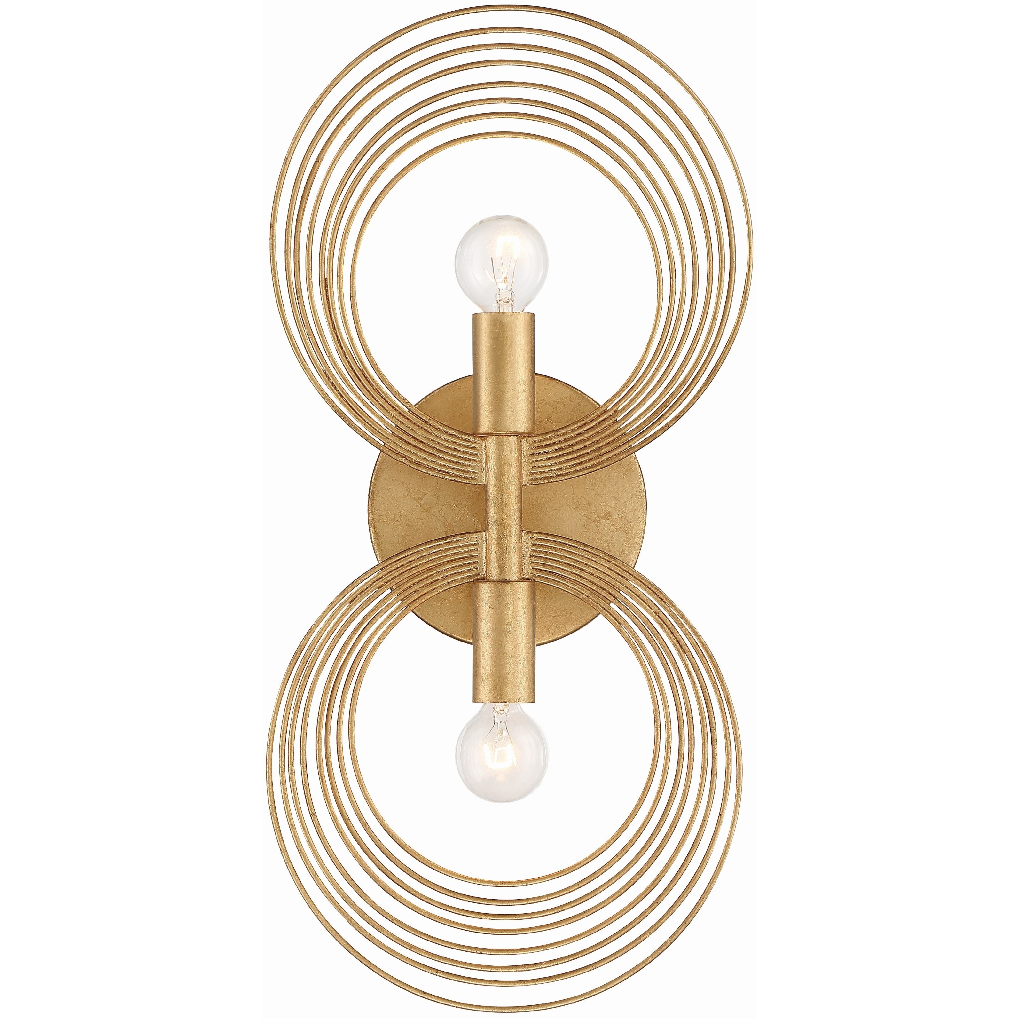 Doral Bath Wall Light in Renaissance Gold