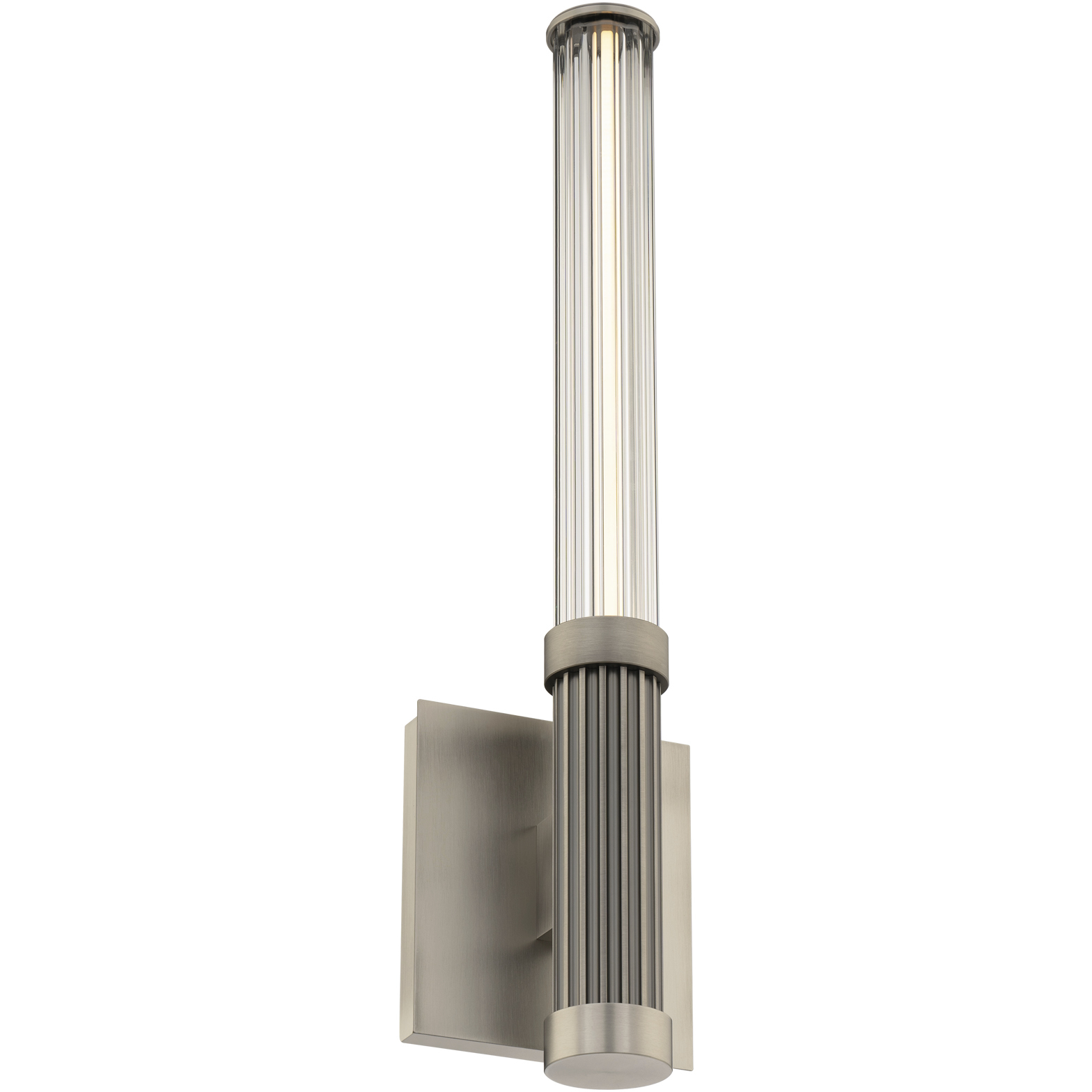 Ribeye LED 3.75 inch Brushed Nickel ADA Indoor Wall Lighting