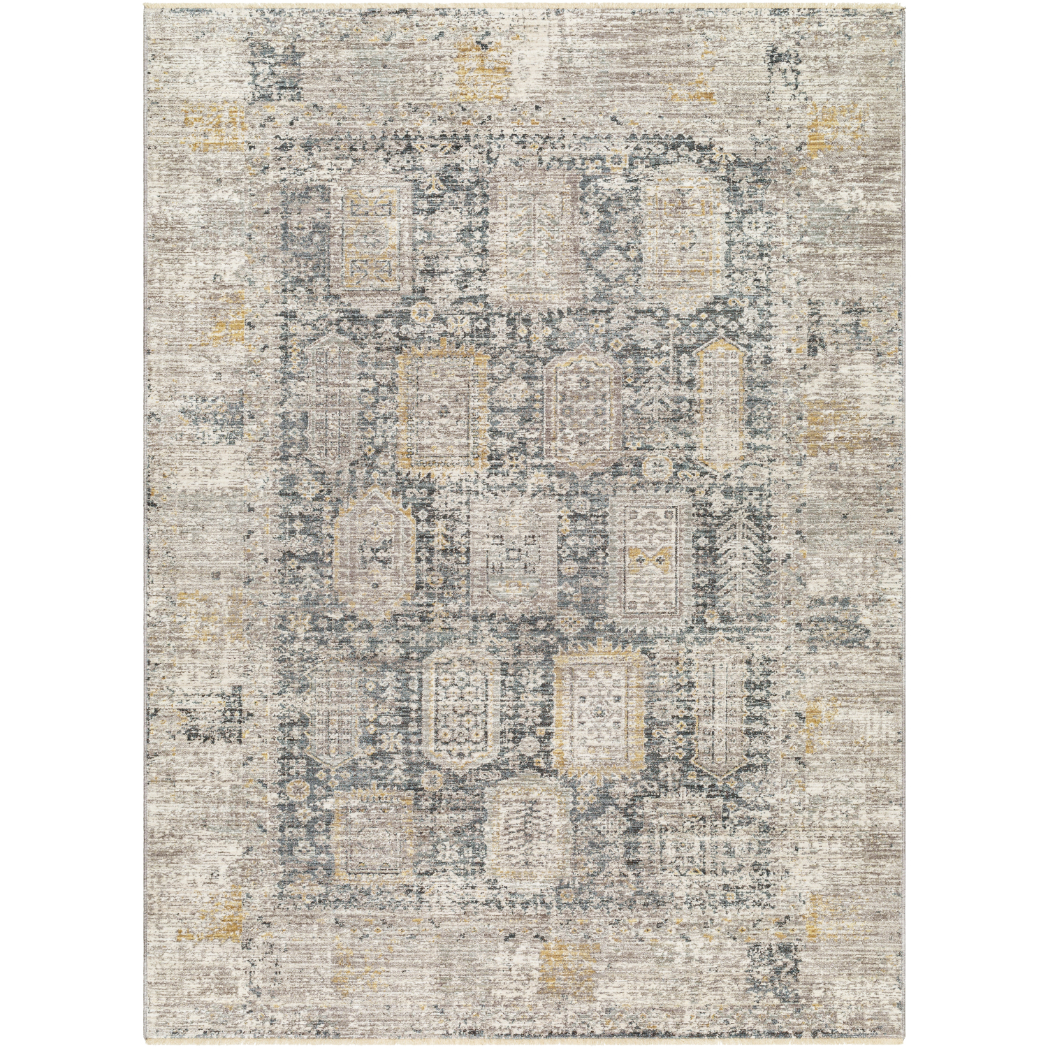 Carlisle 94 X 35 inch Dark Brown Rug, Runner