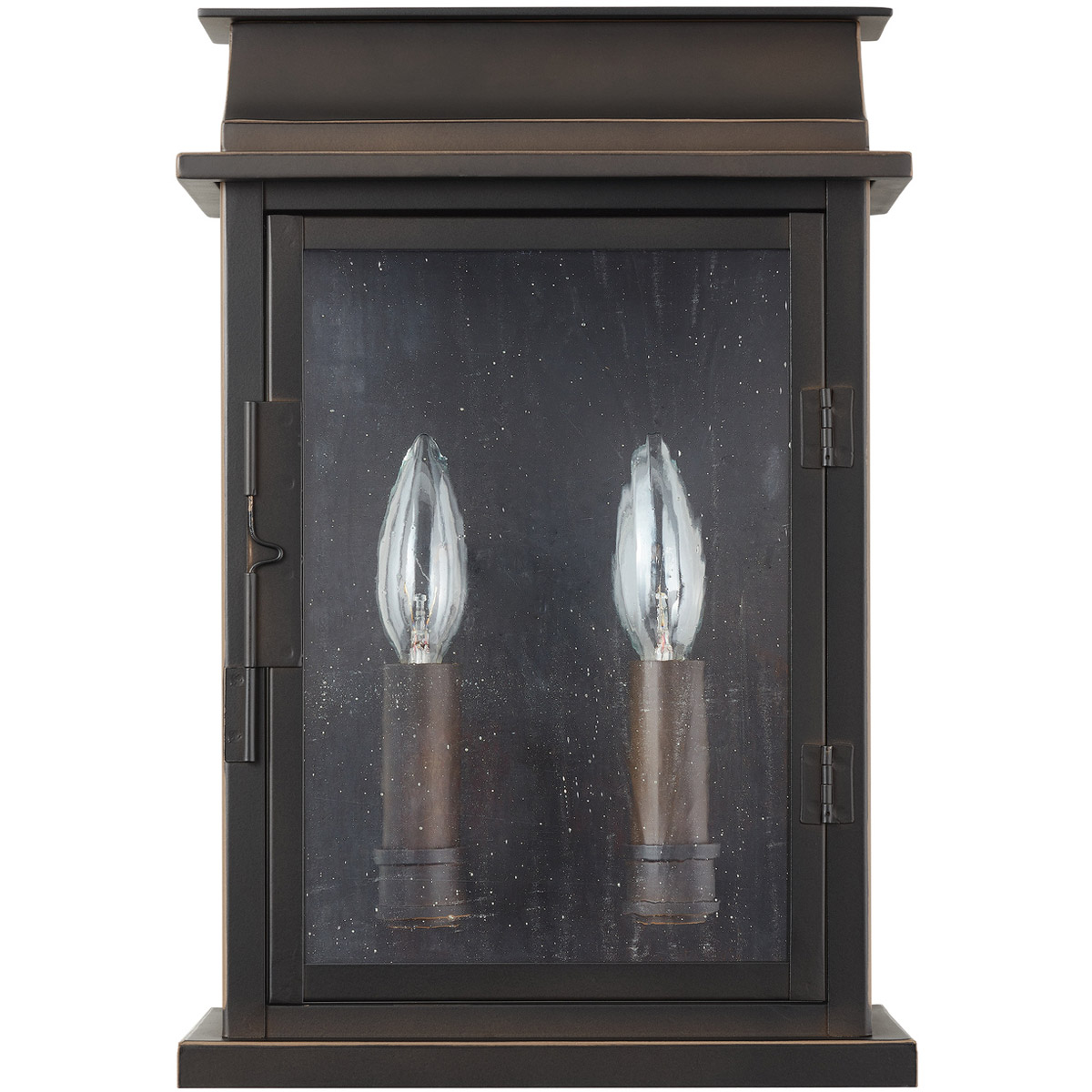 Bolton 2 Light 14 inch Oiled Bronze Outdoor Wall Lantern