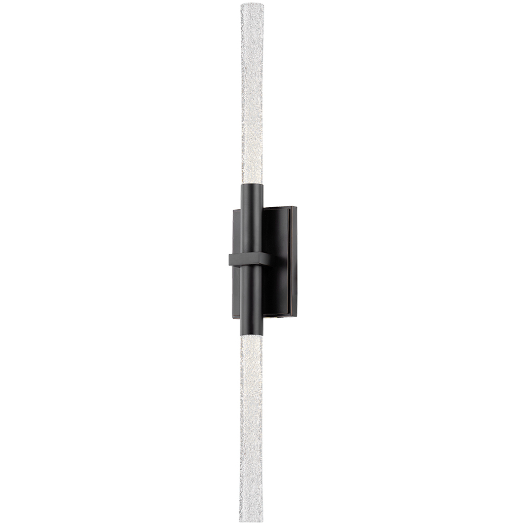 Millerton LED 3 inch Black Brass ADA Wall Sconce Wall Light