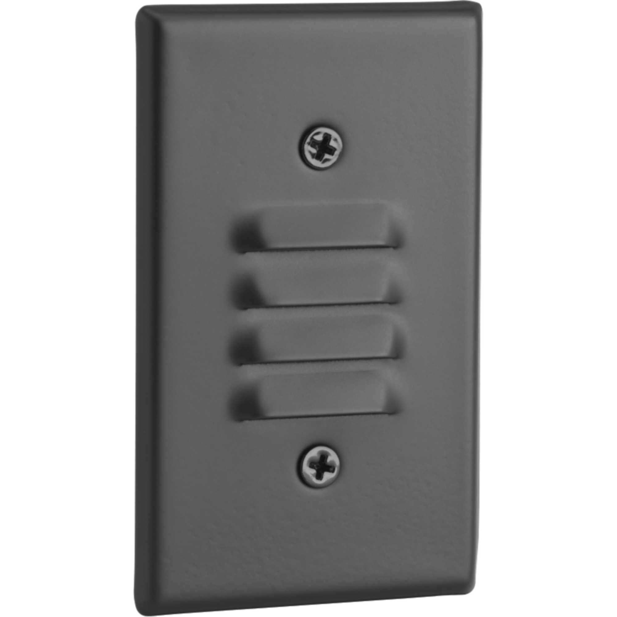 Indoor Step Light 120 1 watt Black Indoor Step Light, Progress LED