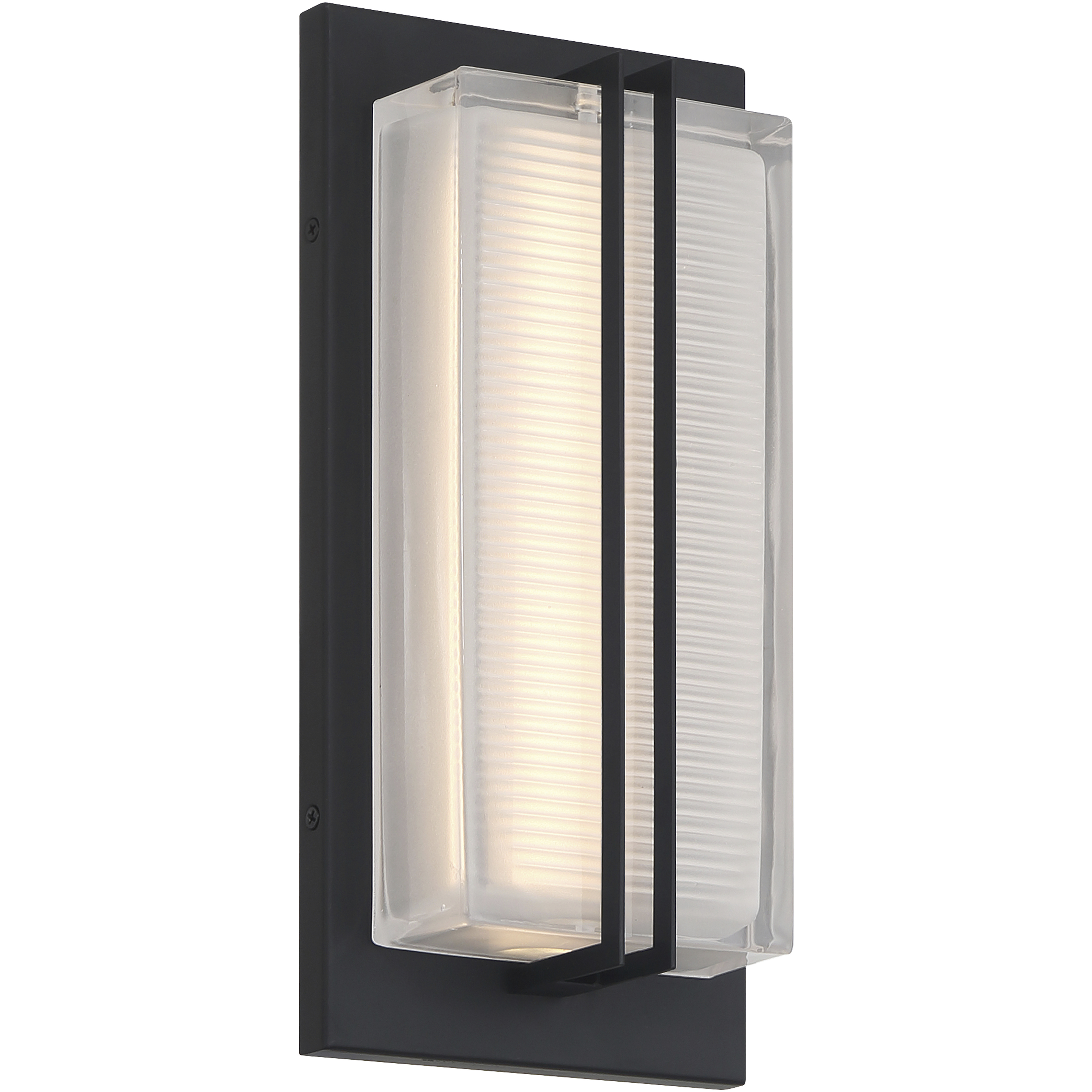 Driftwood 6 inch Black ADA Wall Sconce Wall Light
