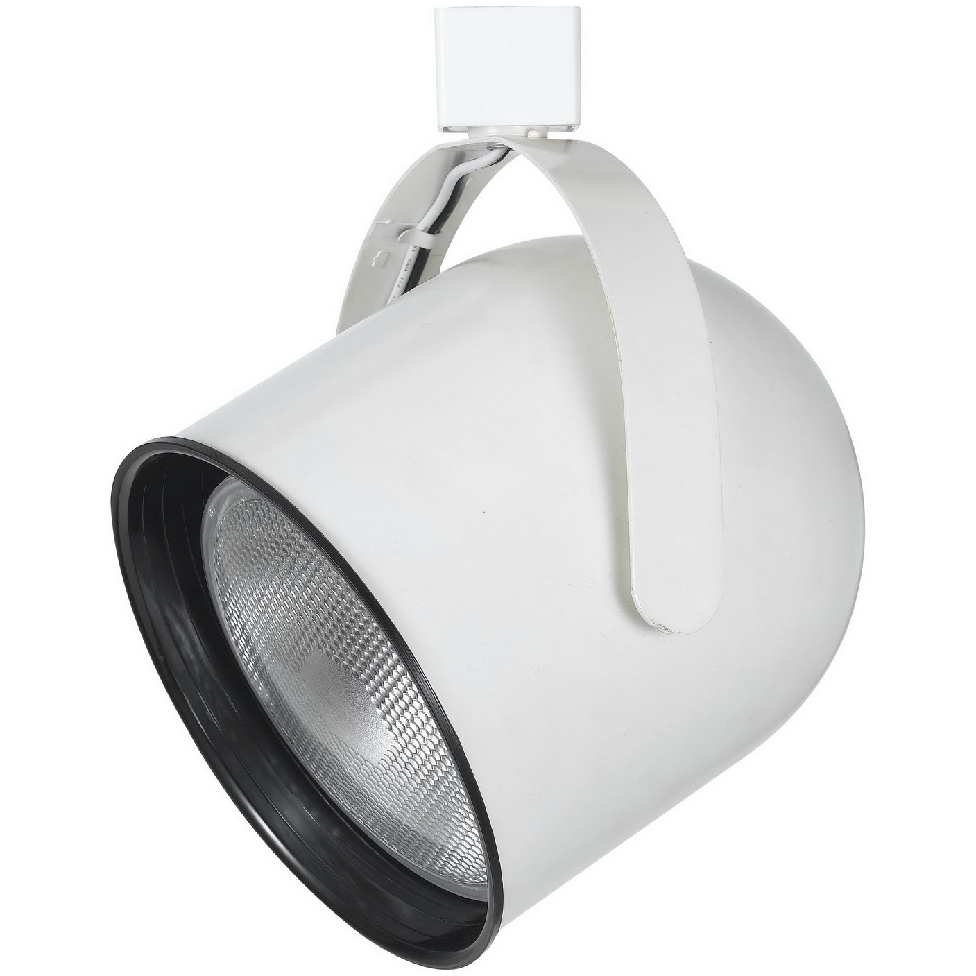 Signature 1 Light White Track Head Ceiling Light, Adjustable