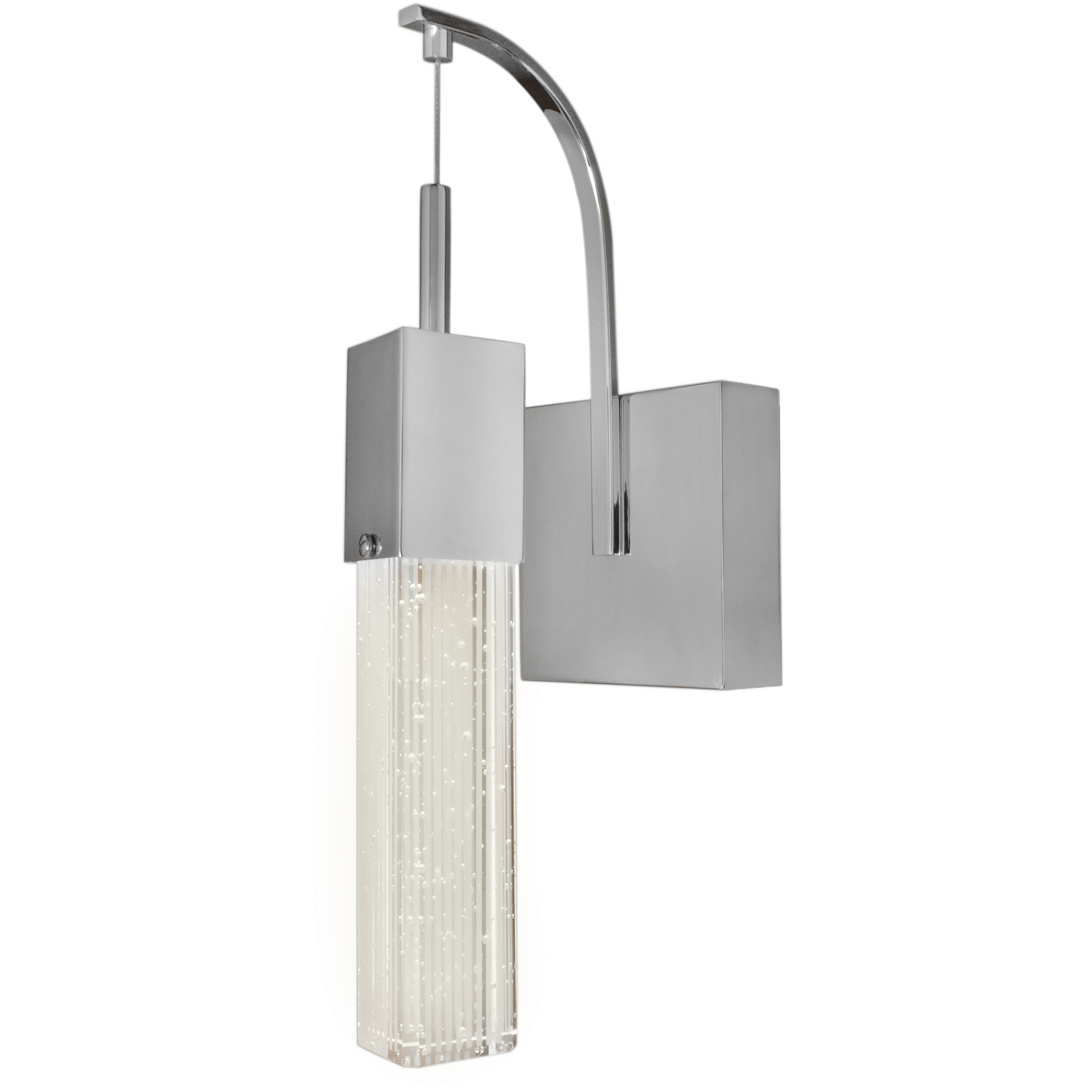 ET2 E2276089PC Fizz III LED 4.75 inch Polished Chrome Wall Sconce Wall