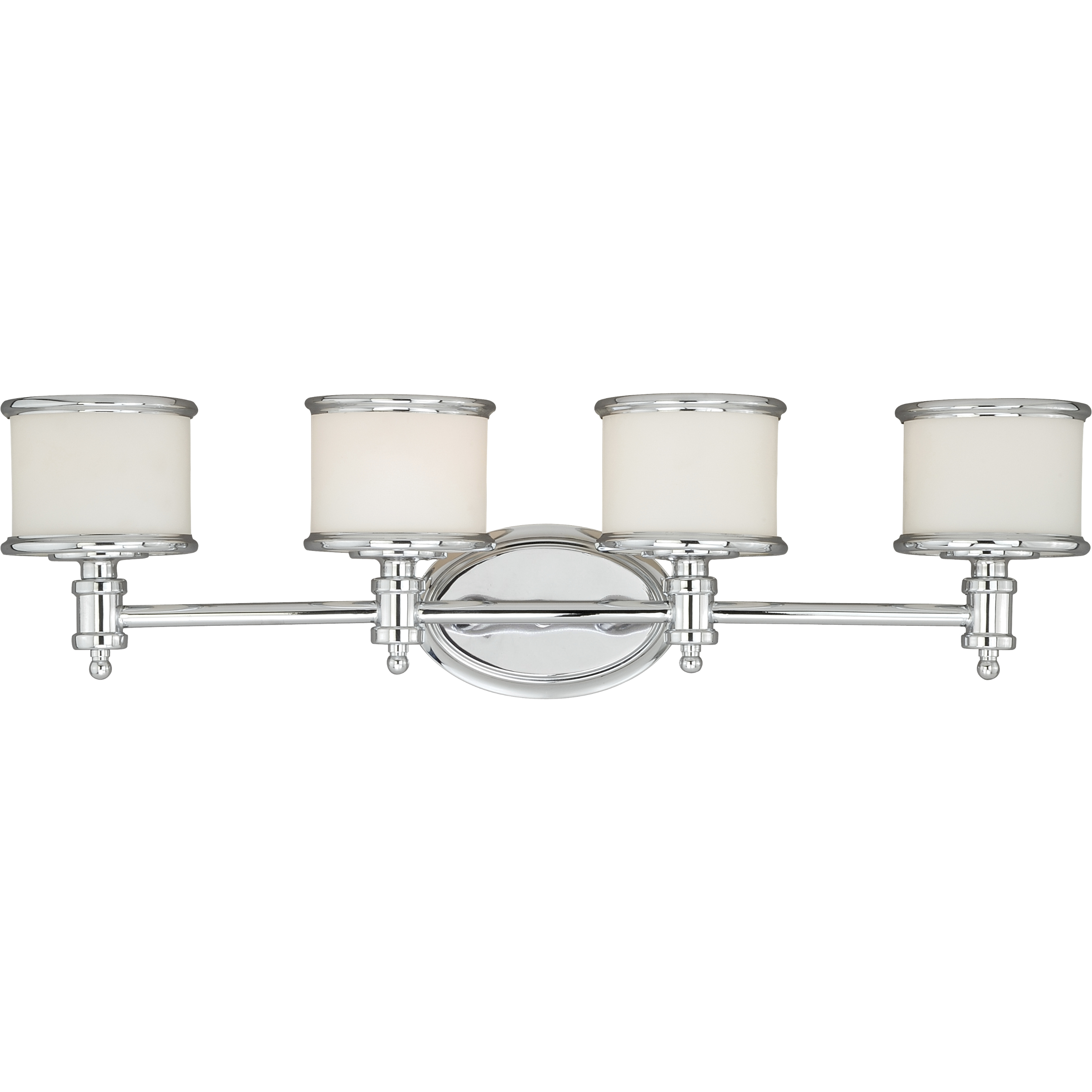 Carlisle LED 30.25 inch Chrome Bathroom Light Wall Light