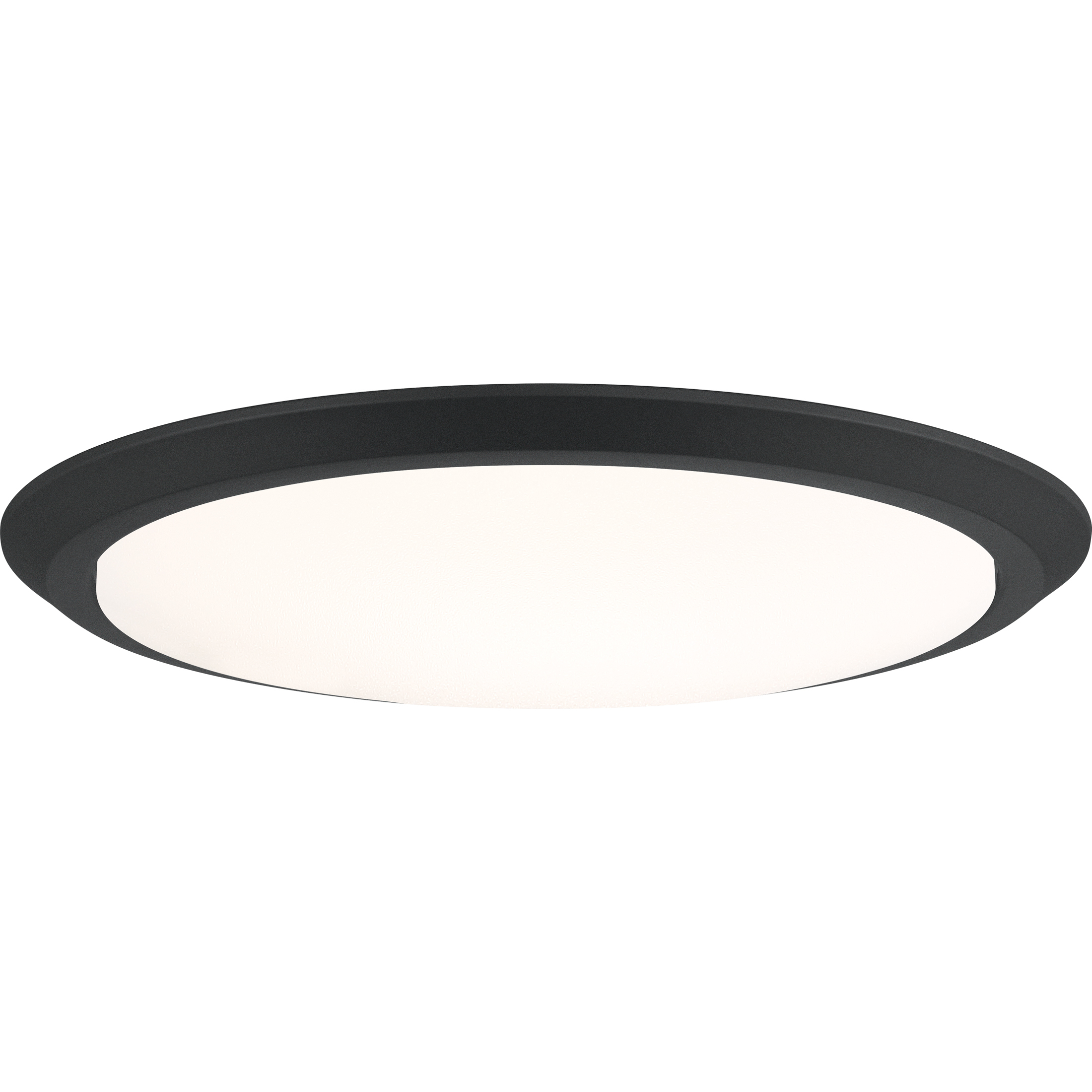 Verge 20 inch Earth Black Flush Mount Ceiling Light