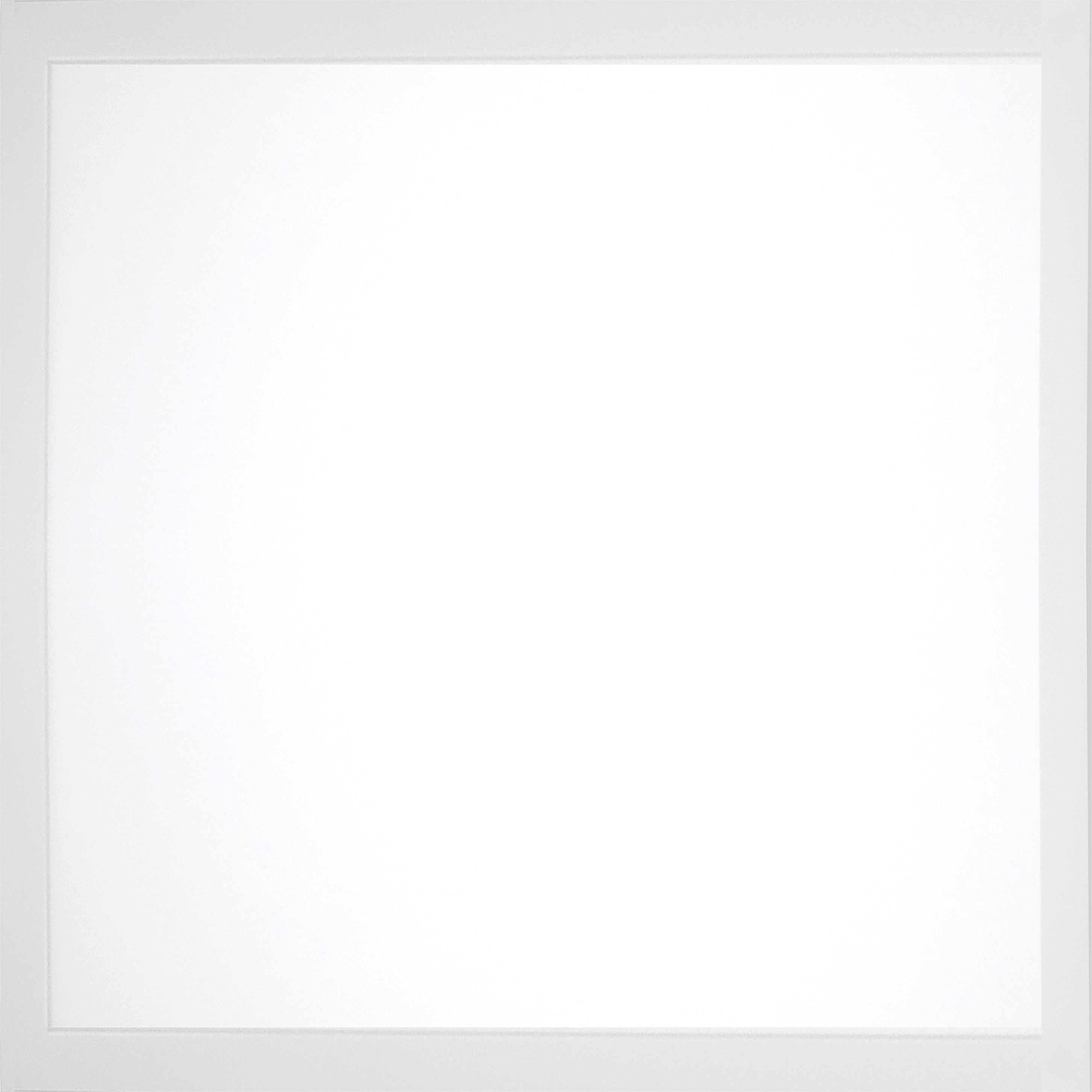 LED Backlit LED 23.75 inch White Flat Panel Ceiling Light