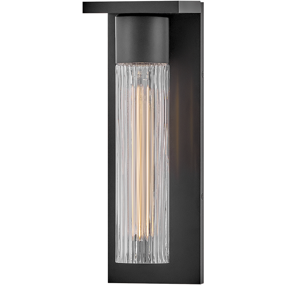 Coastal Elements Voight 1 Light 14.75 inch Black Outdoor Wall Mount Lantern