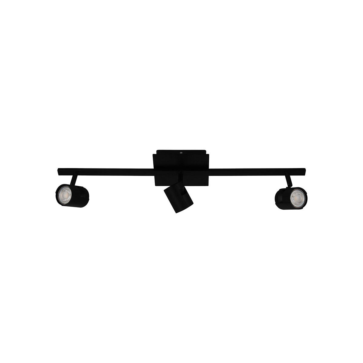 Vergiano 3 Light Black Track Light Ceiling Light