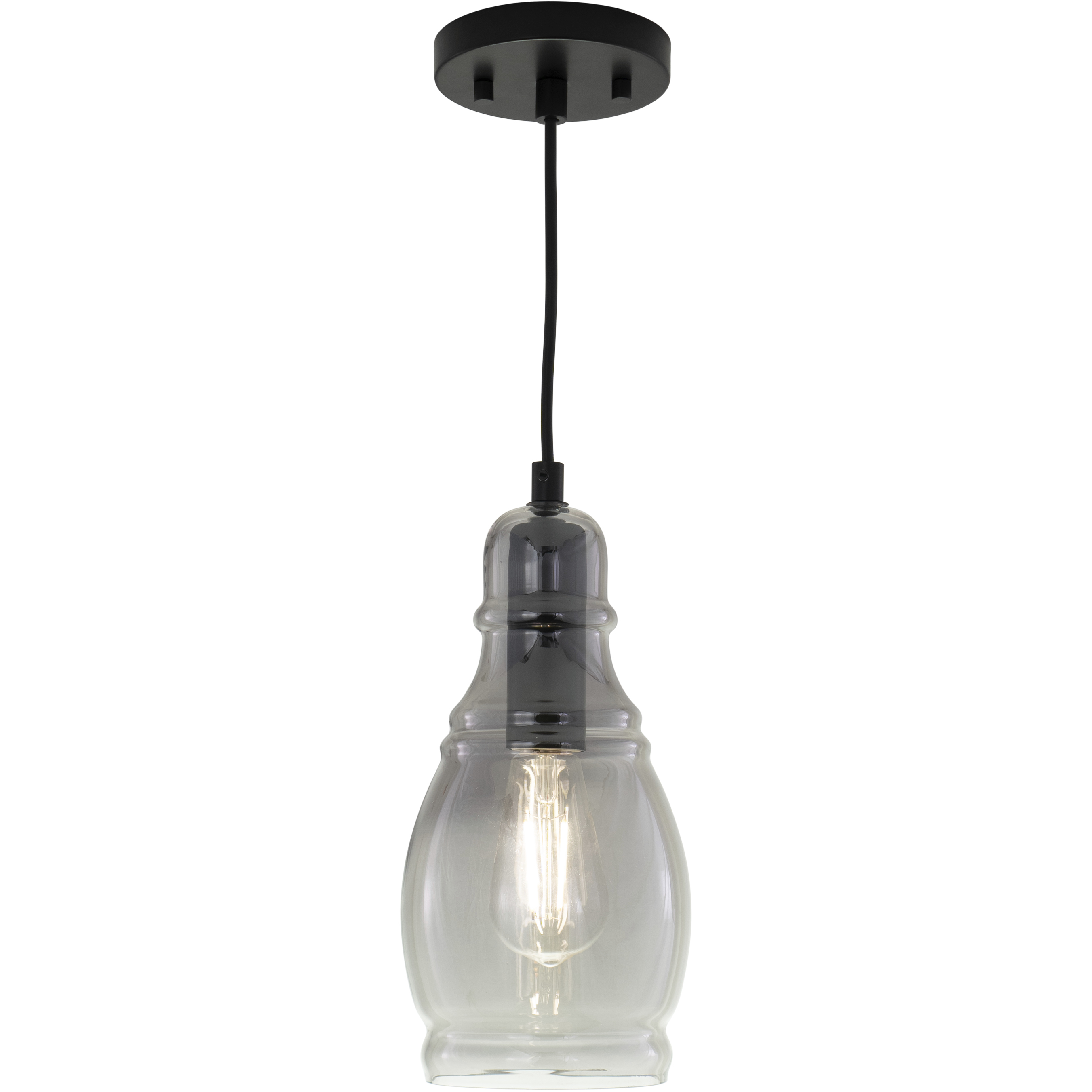 Millie LED 5.25 inch Matte Black Mini Pendant Ceiling Light
