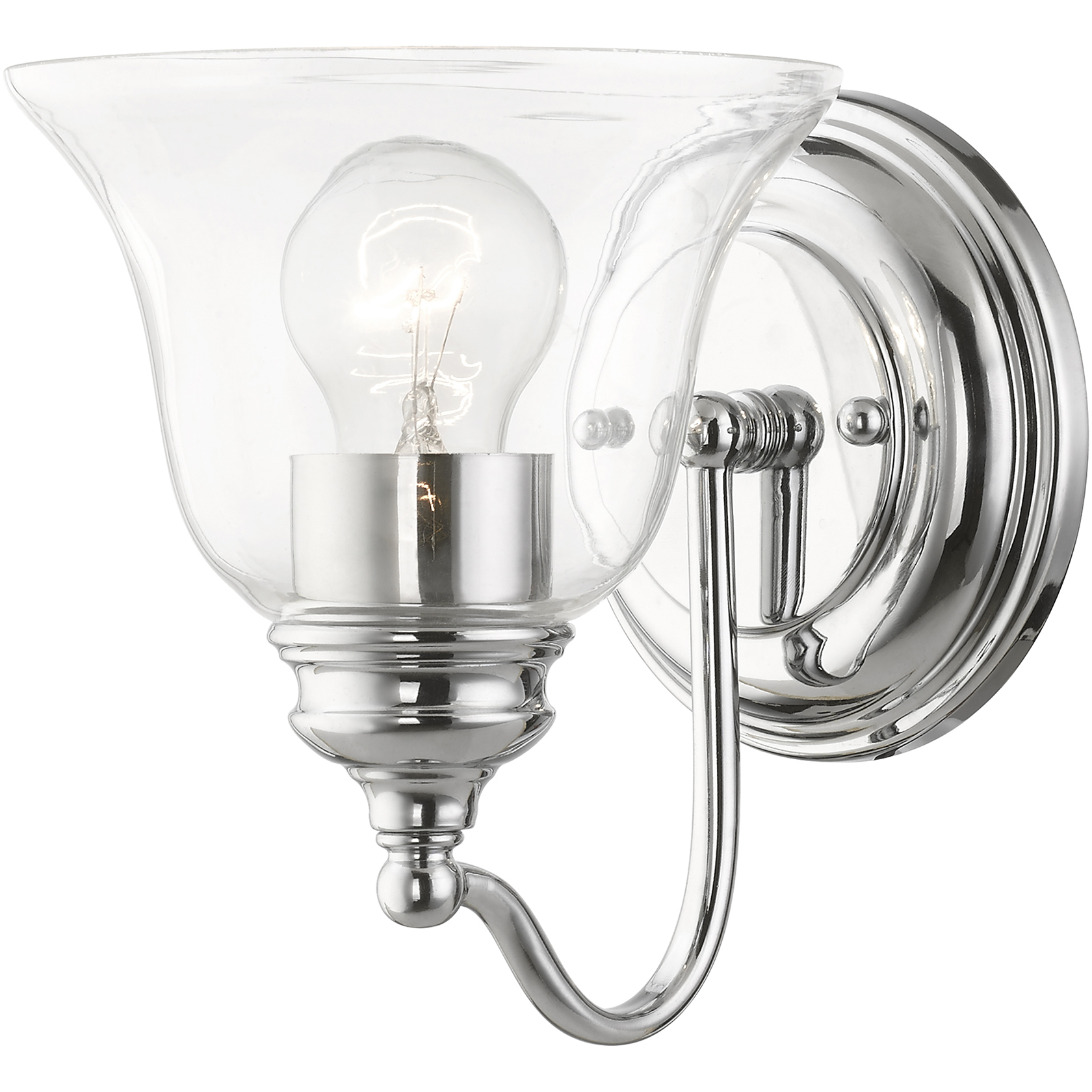 Moreland 1 Light 6.25 inch Polished Chrome Vanity Sconce Wall Light