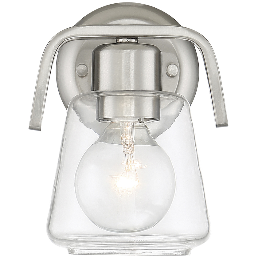 Riley 1 Light 6.25 inch Satin Platinum Wall Sconce Wall Light