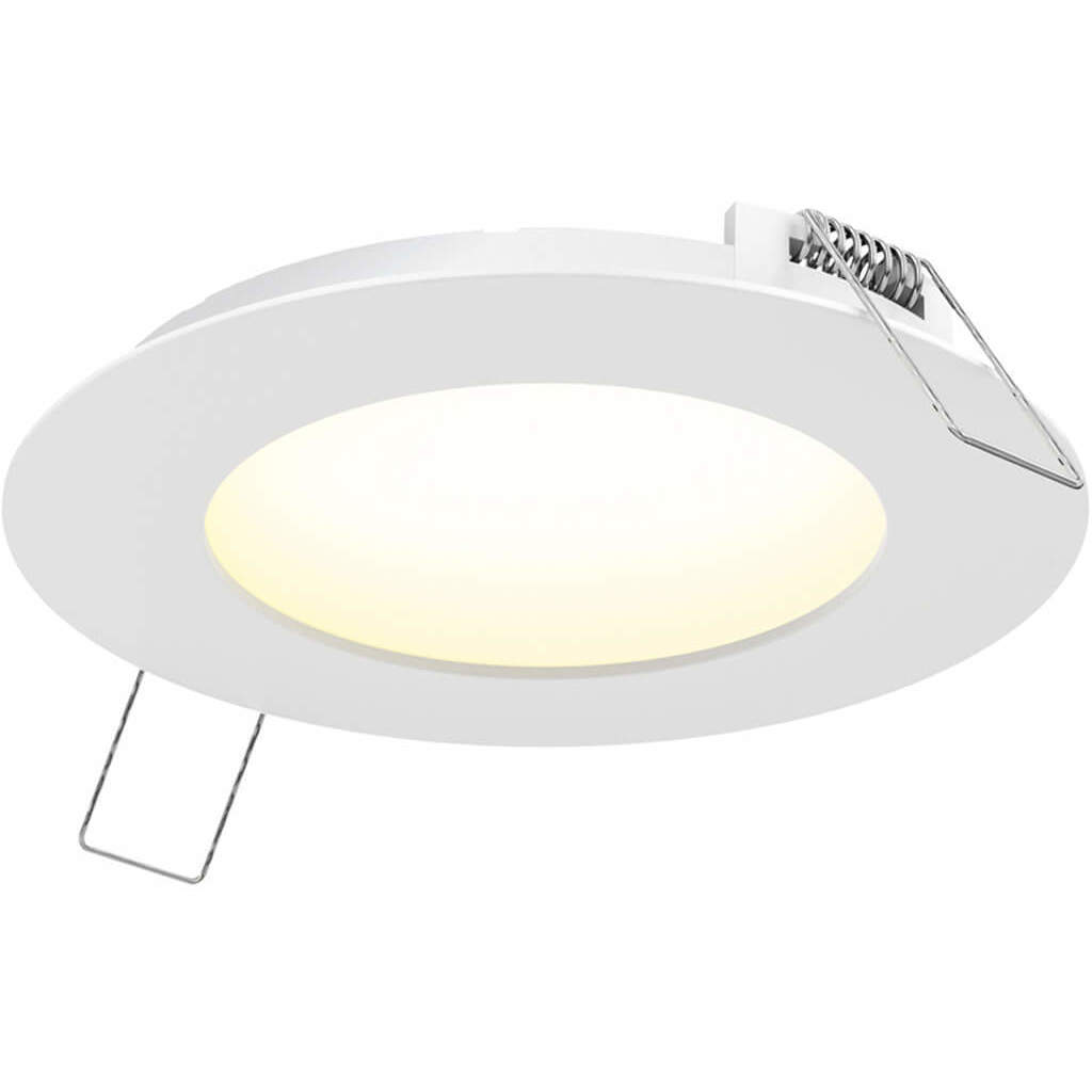 Excel White Slim panel, Recessed