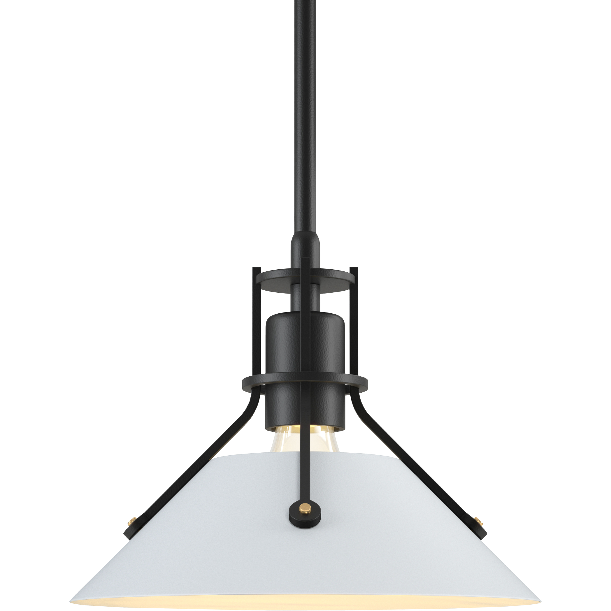 Henry 1 Light 9.2 inch Black and White Mini Pendant Ceiling Light in Black/White