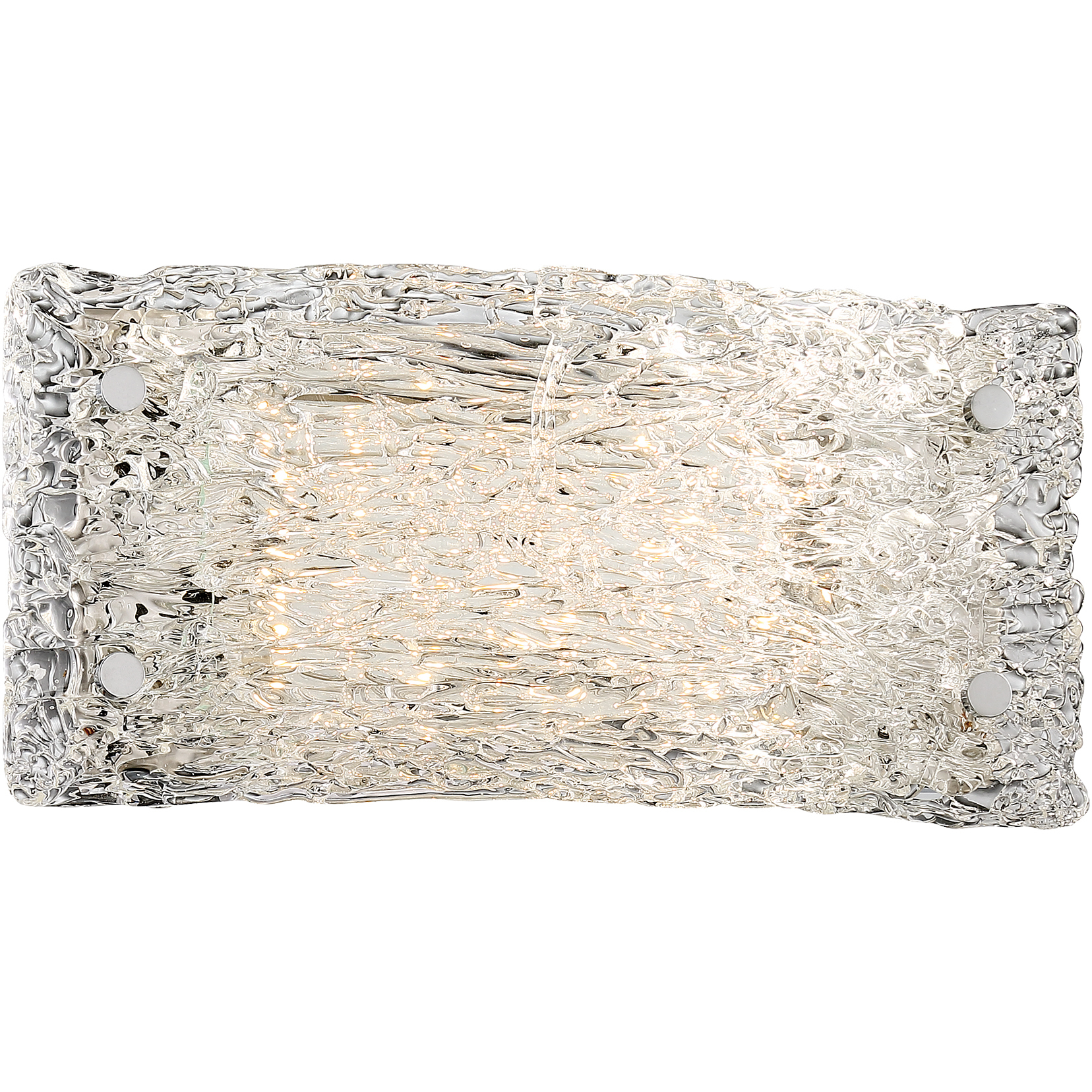 Forest Ice LED 12 inch Chrome Bath Light Wall Light