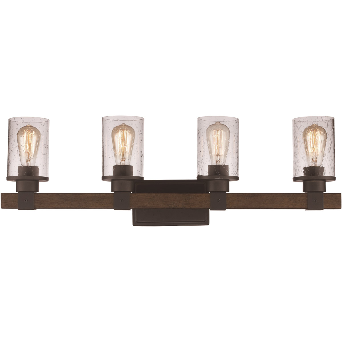Siesta 4 Light 32 inch Rubbed Oil Bronze Vanity Bar Wall Light