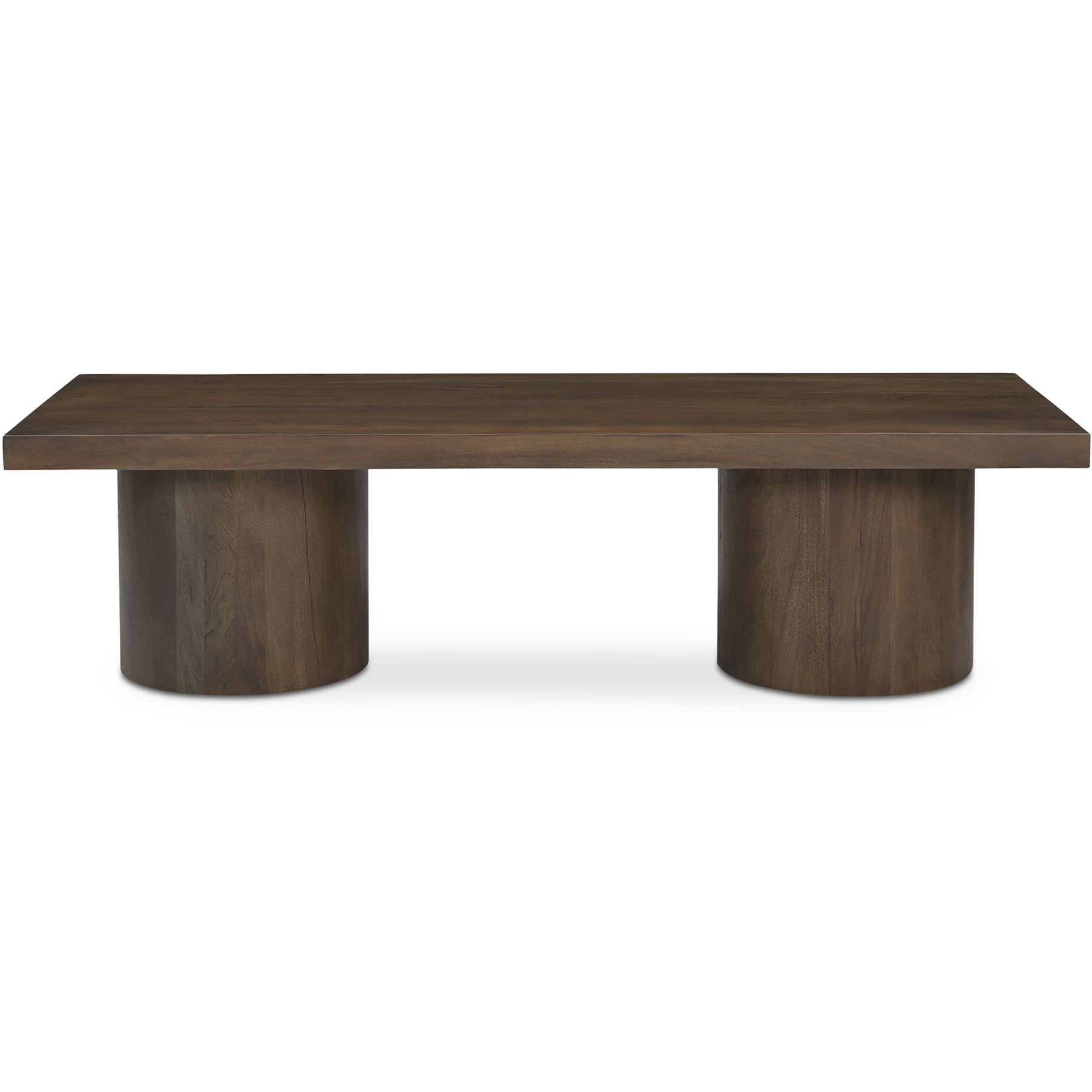 Hadley 60 X 24 inch Dark Brown Coffee Table