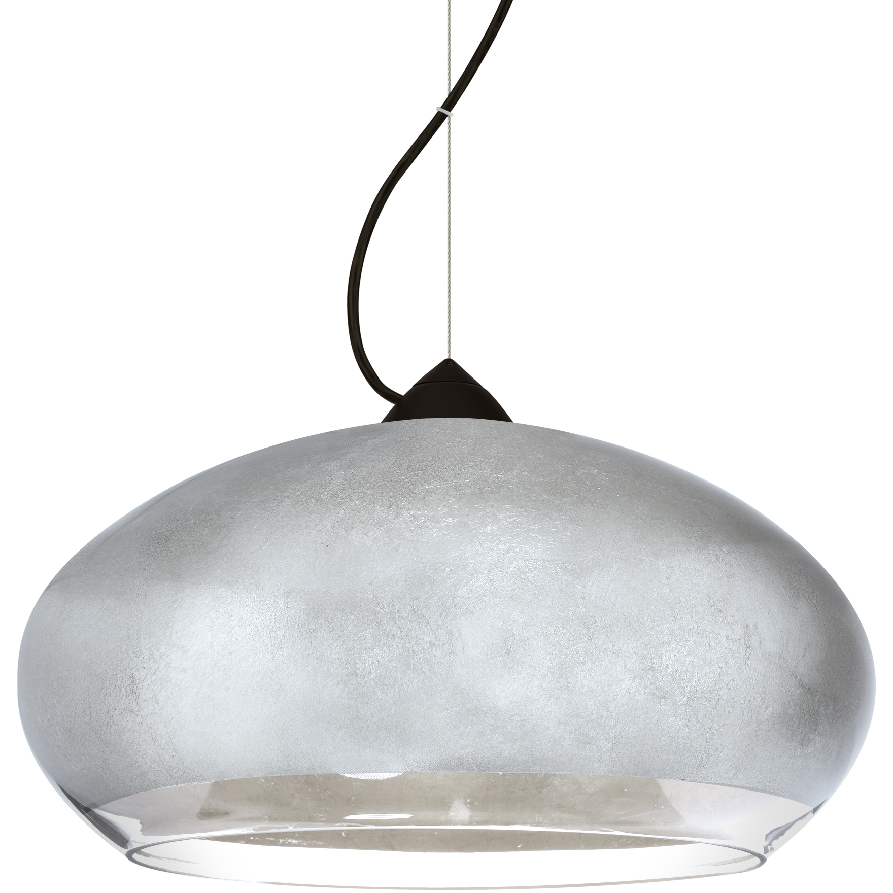 Brio 14 LED Black Cord Pendant Ceiling Light