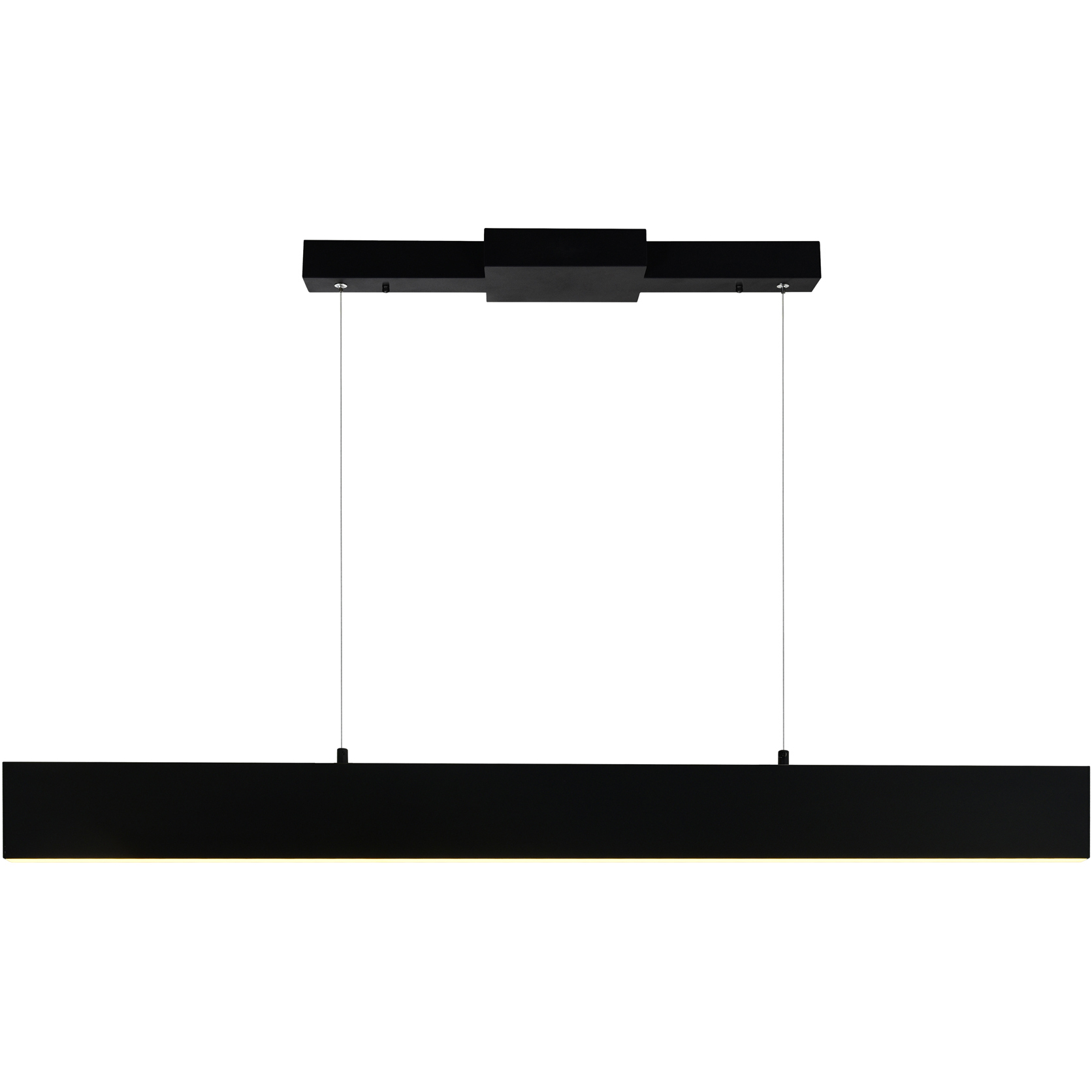 Krista LED 36 inch Satin Black Pool Table Light Ceiling Light