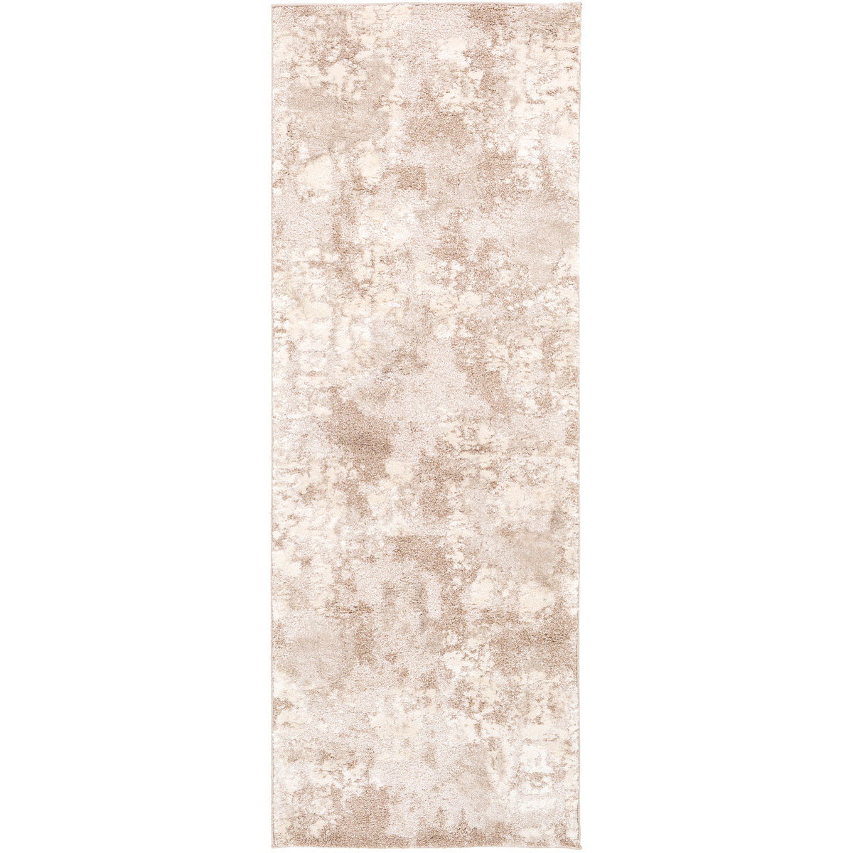 Venice 87 X 31 inch Light Gray/Camel/Ivory Rugs